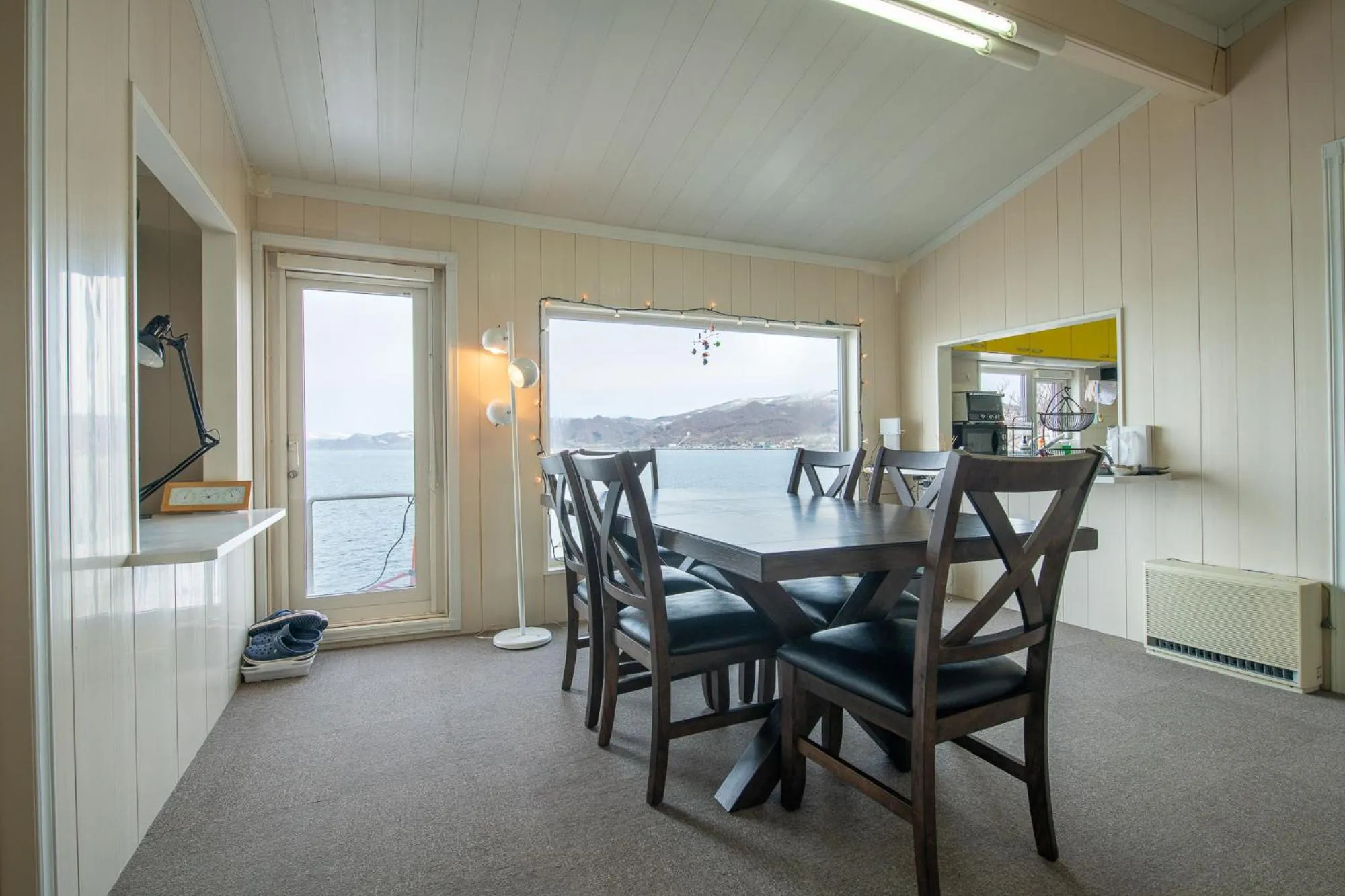 Dining area in Sea Side House Toya