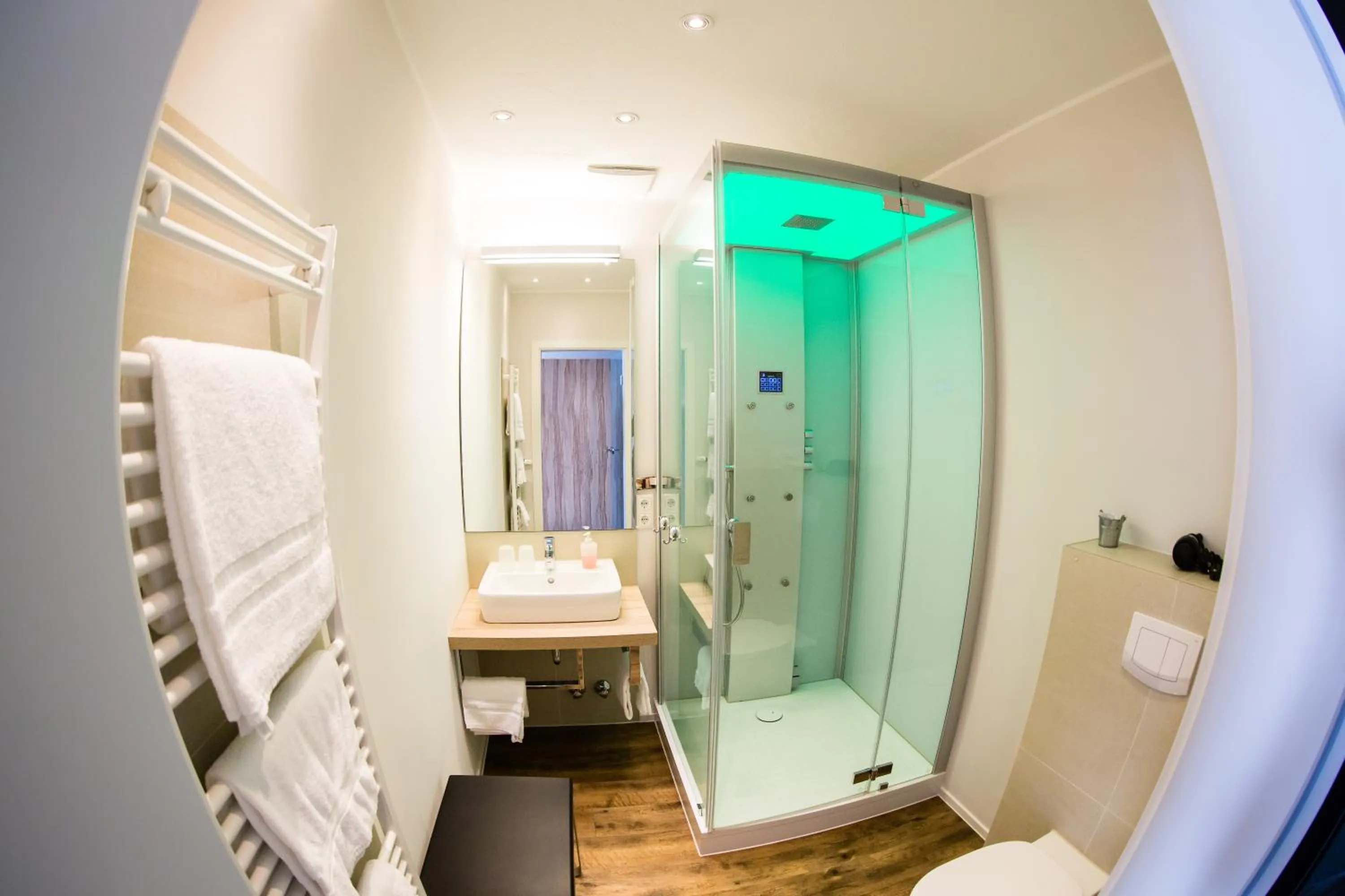 Bathroom in Hotel Roeb