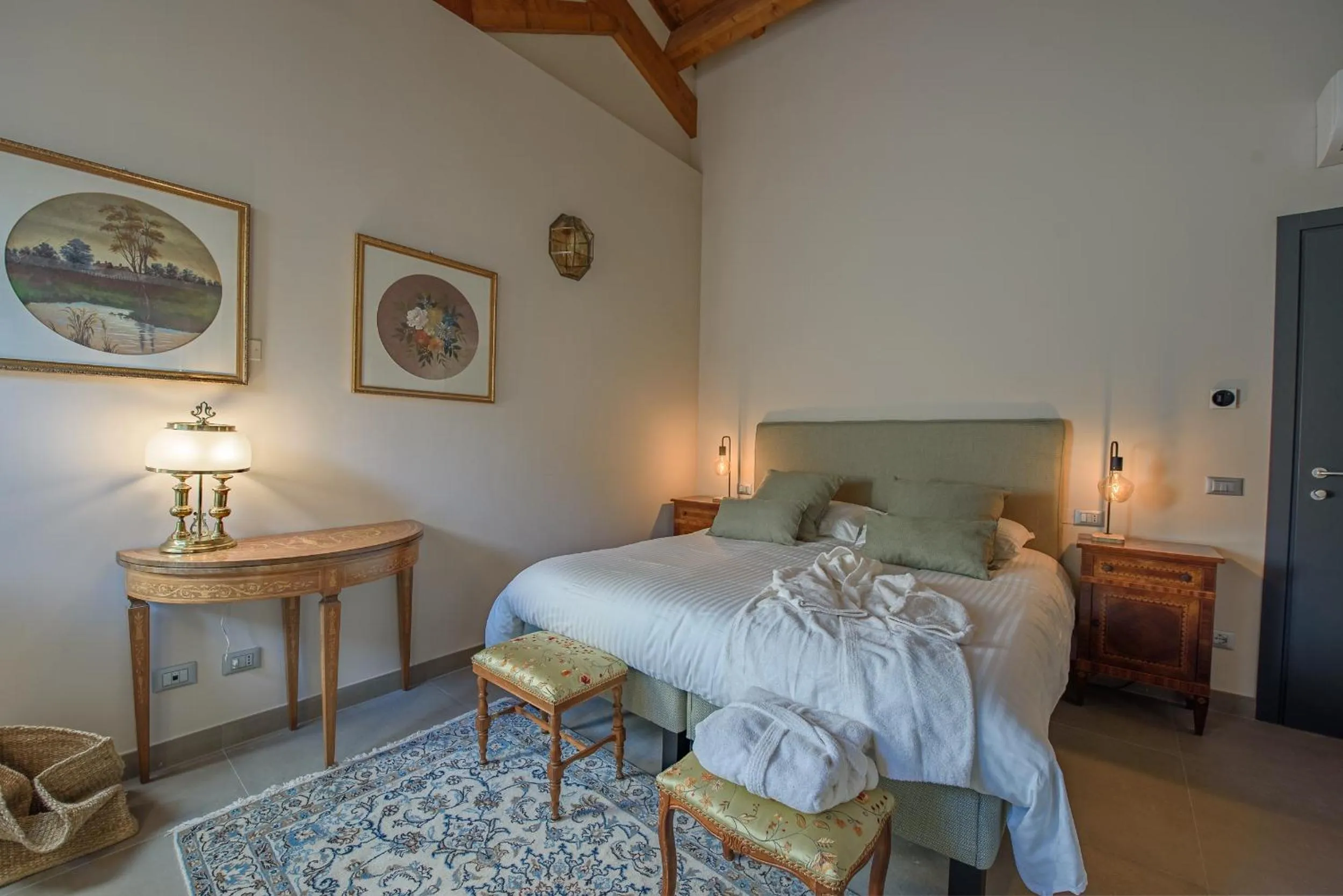 Bed in L'Olivo Country Resort & SPA