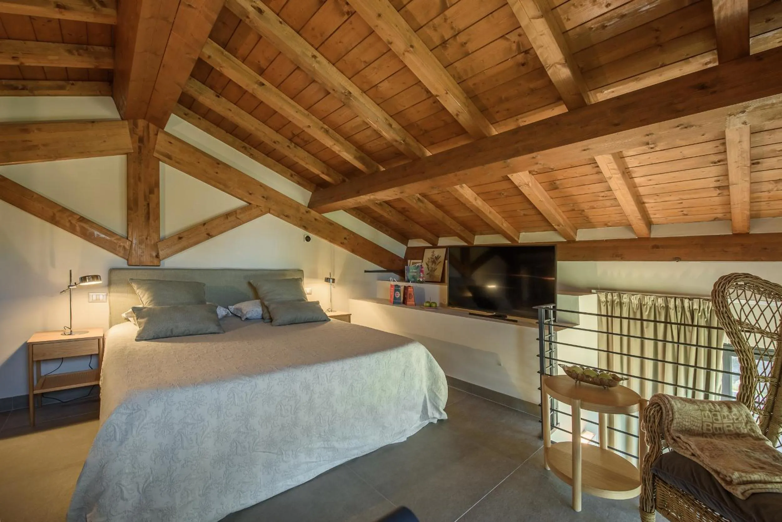 Bed in L'Olivo Country Resort & SPA