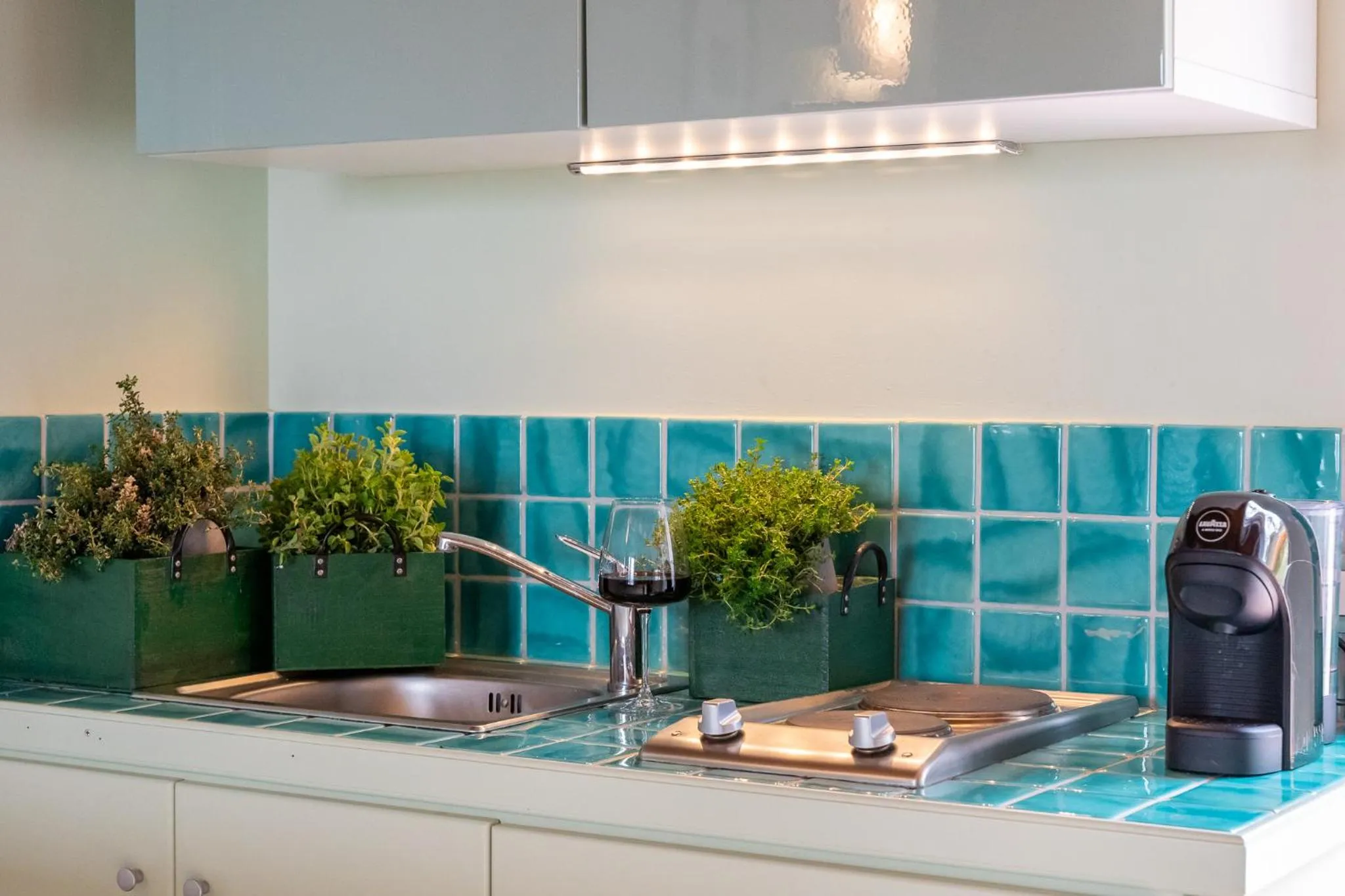 Kitchen or kitchenette in L'Olivo Country Resort & SPA