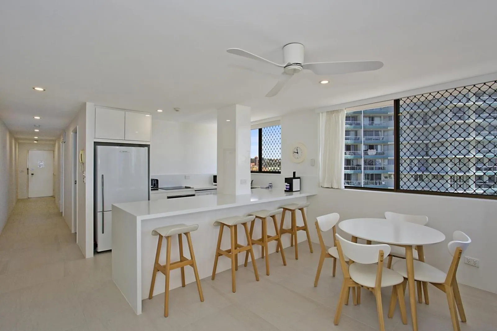 Kitchen or kitchenette in Aries Holiday Apartments