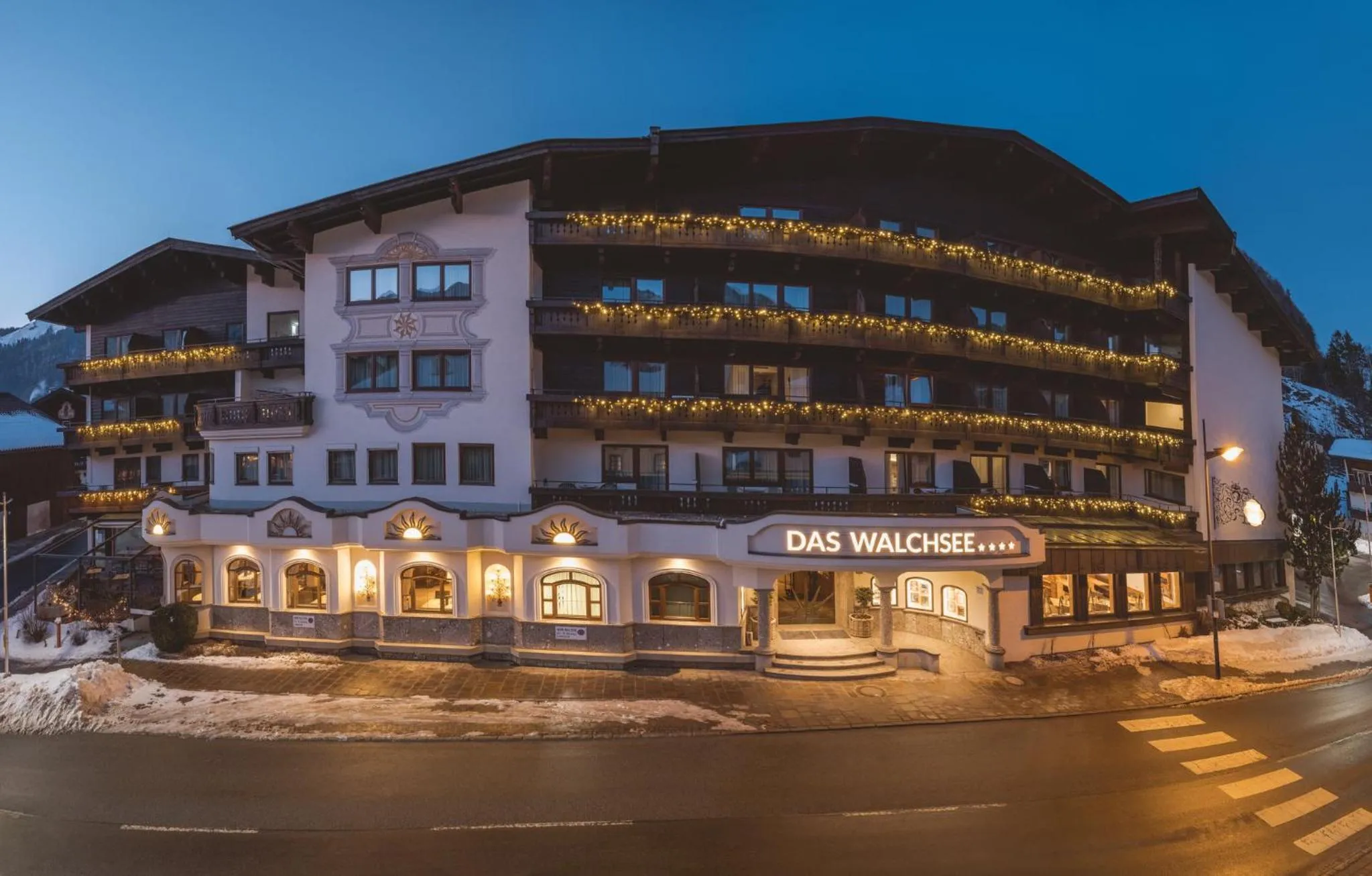 Property building in Das Walchsee Resort