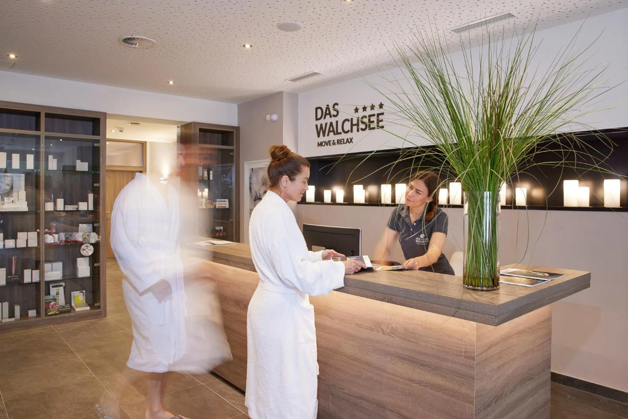 Spa and wellness centre/facilities in Das Walchsee Resort
