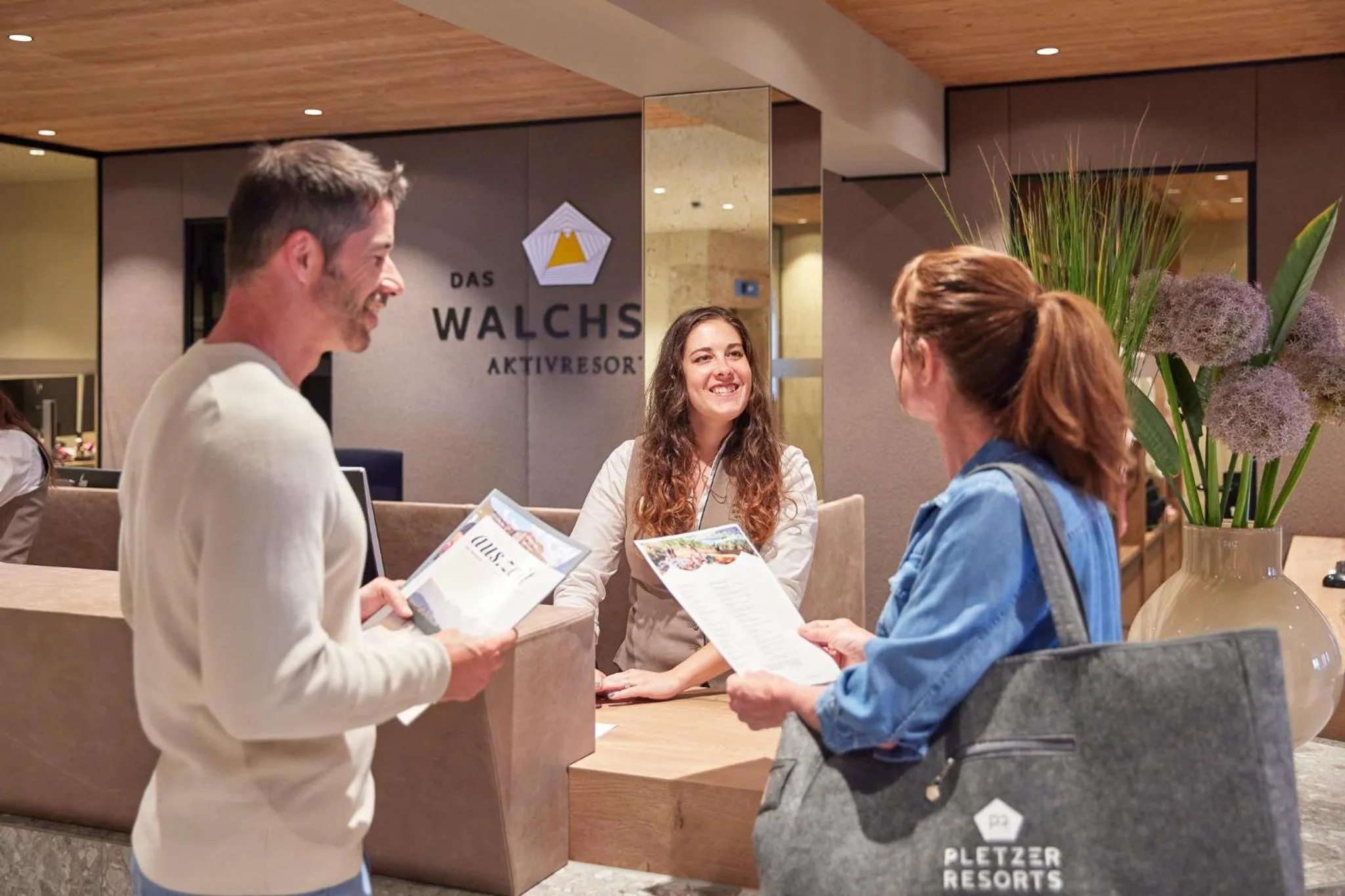 Lobby or reception in Das Walchsee Resort