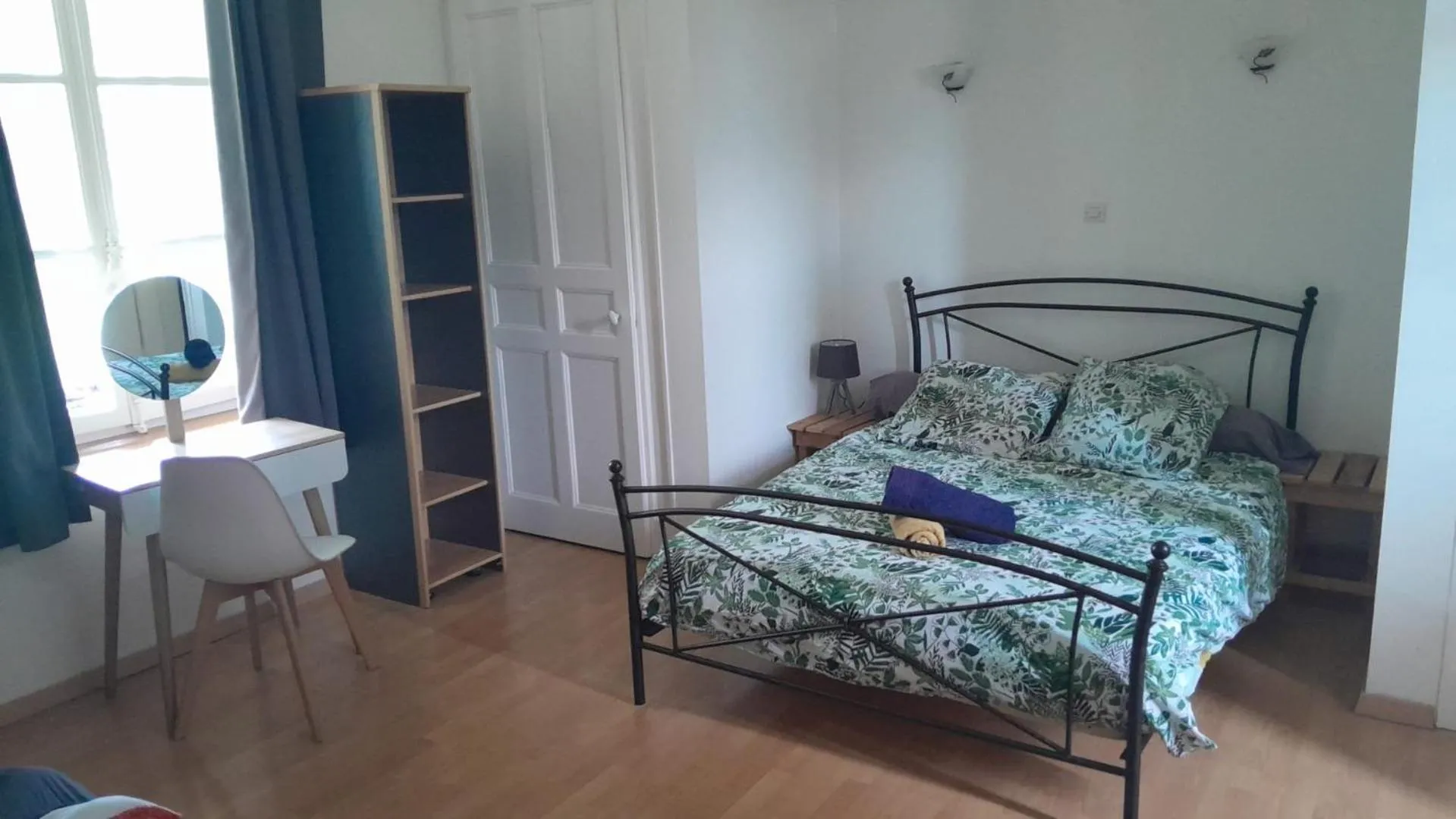 Bed in Maison de Campagne Sainte Barbe