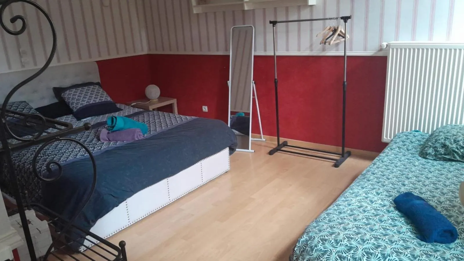 Bed in Maison de Campagne Sainte Barbe