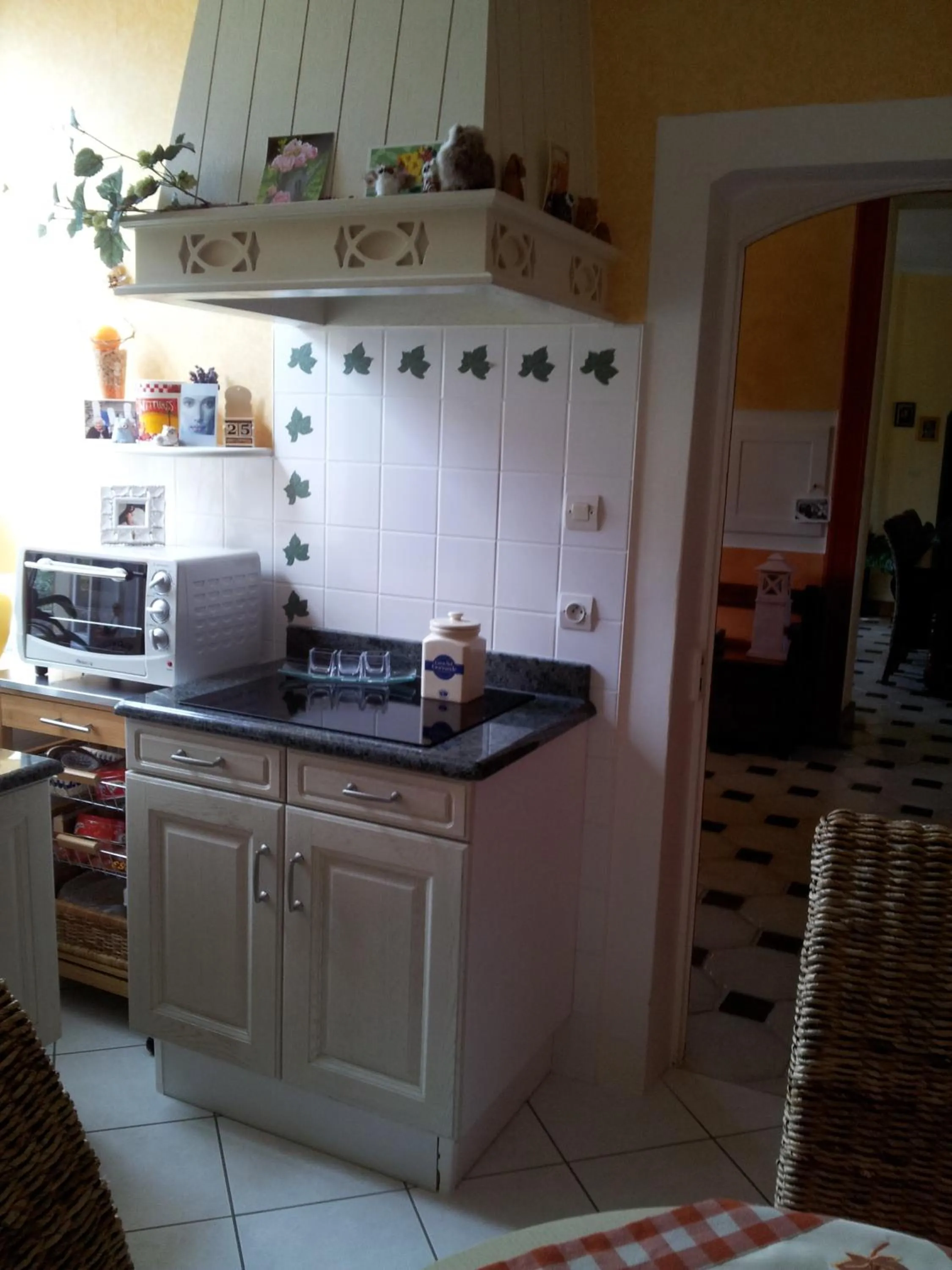 Kitchen or kitchenette in Maison de Campagne Sainte Barbe