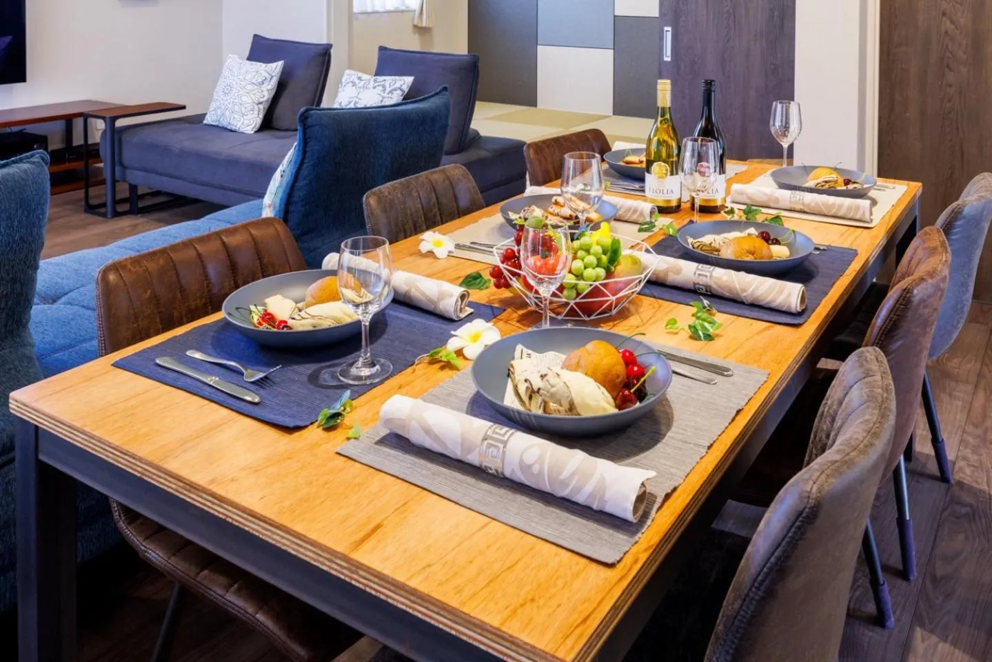 Dining area in Villa Felice Sumuide