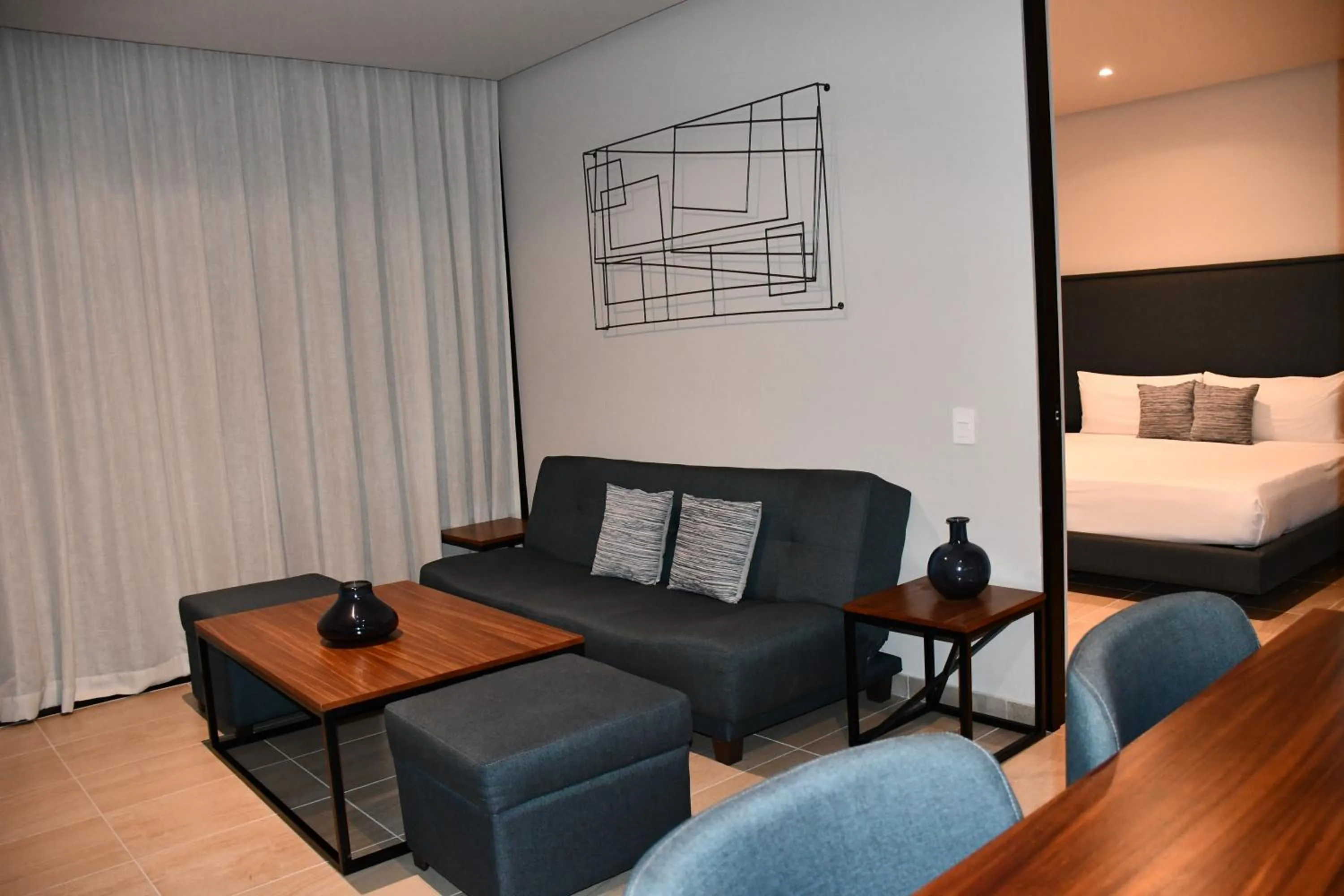 Living room in Kaab At The Park by The Spot Rentals