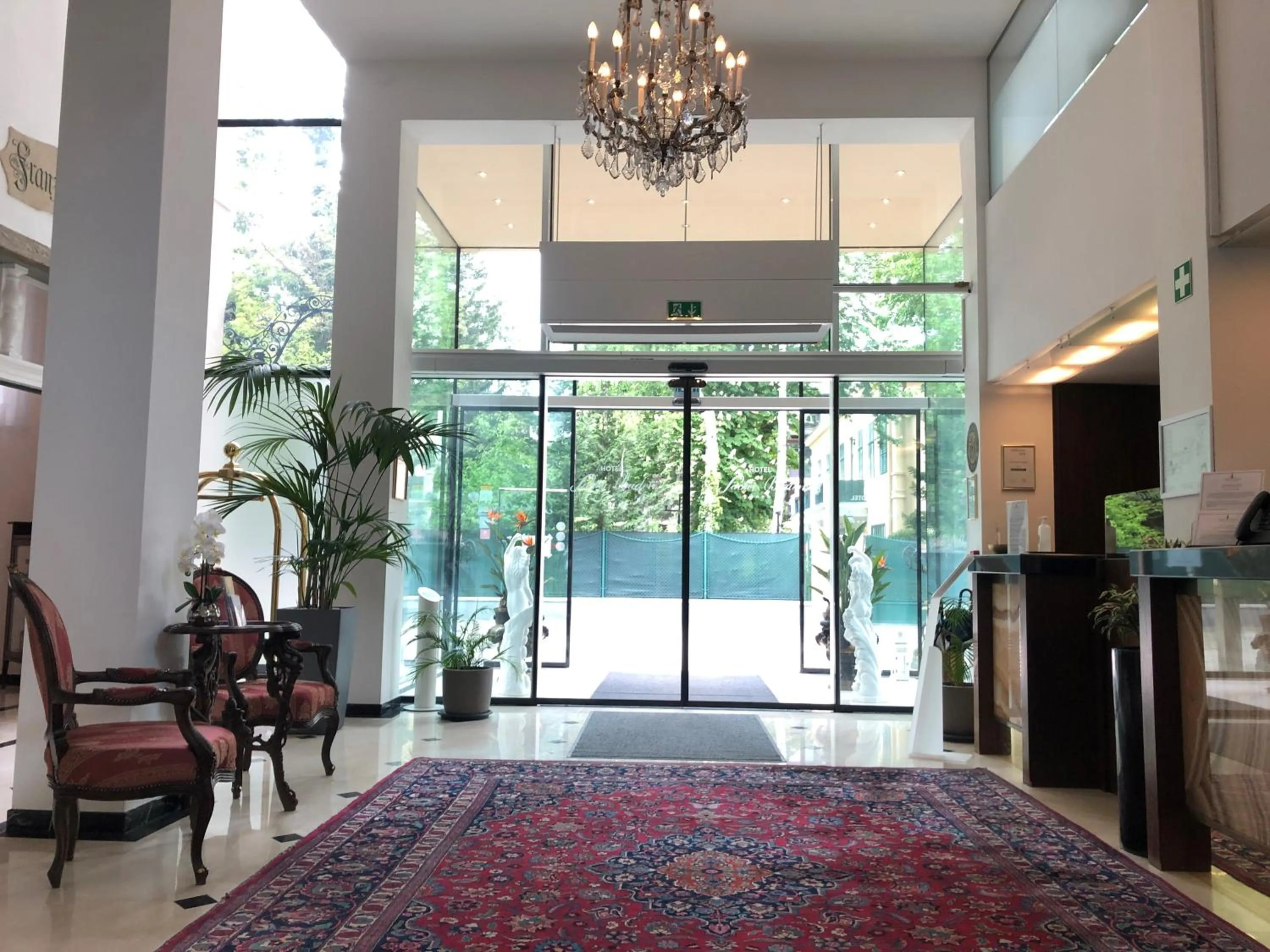 Lobby or reception in Hotel Sacher Baden