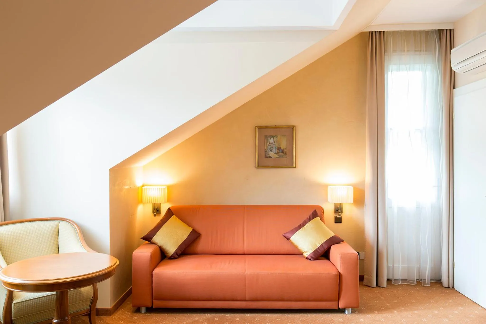 Living room in Hotel Sacher Baden