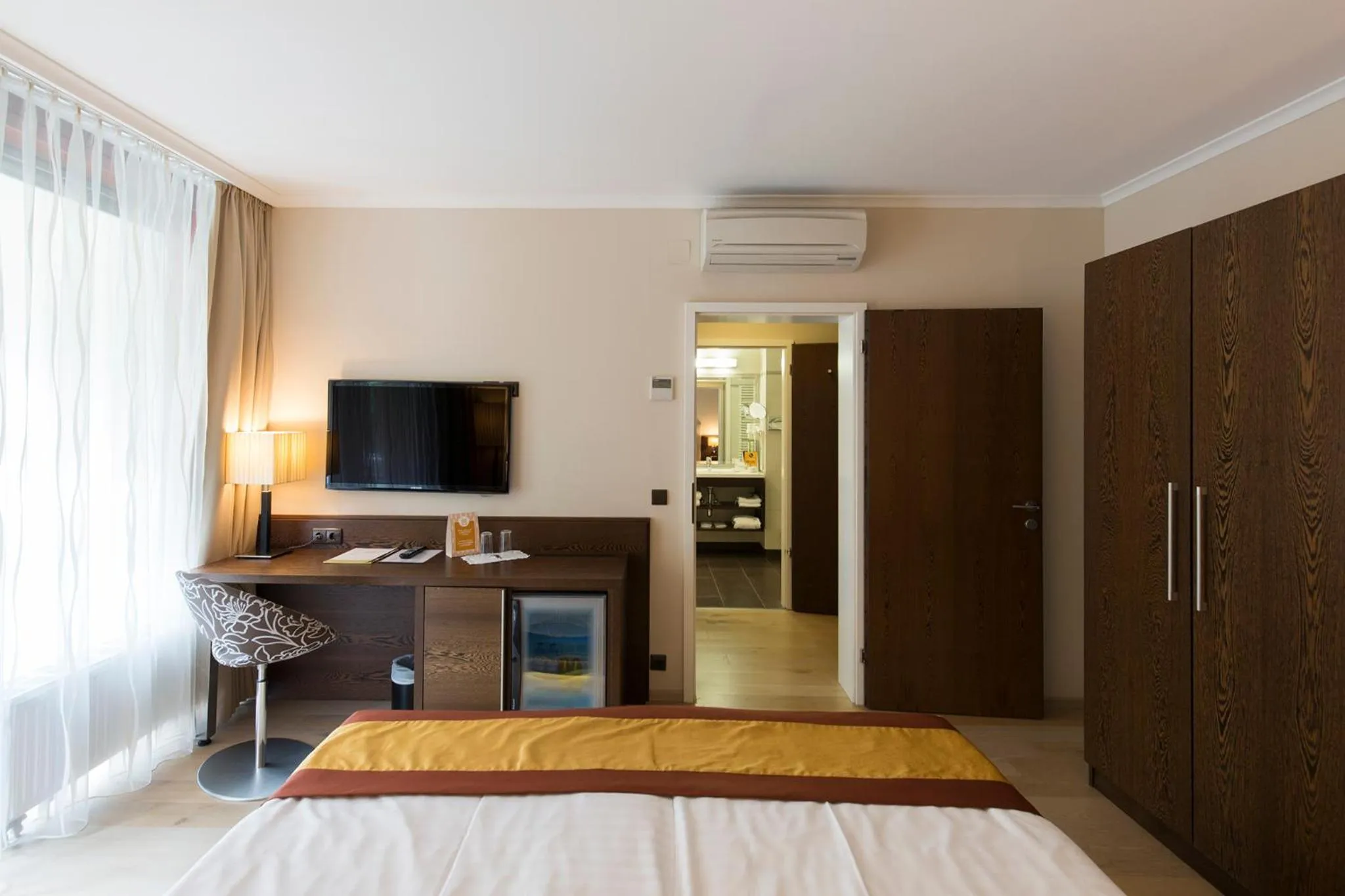 Bed in Hotel Sacher Baden