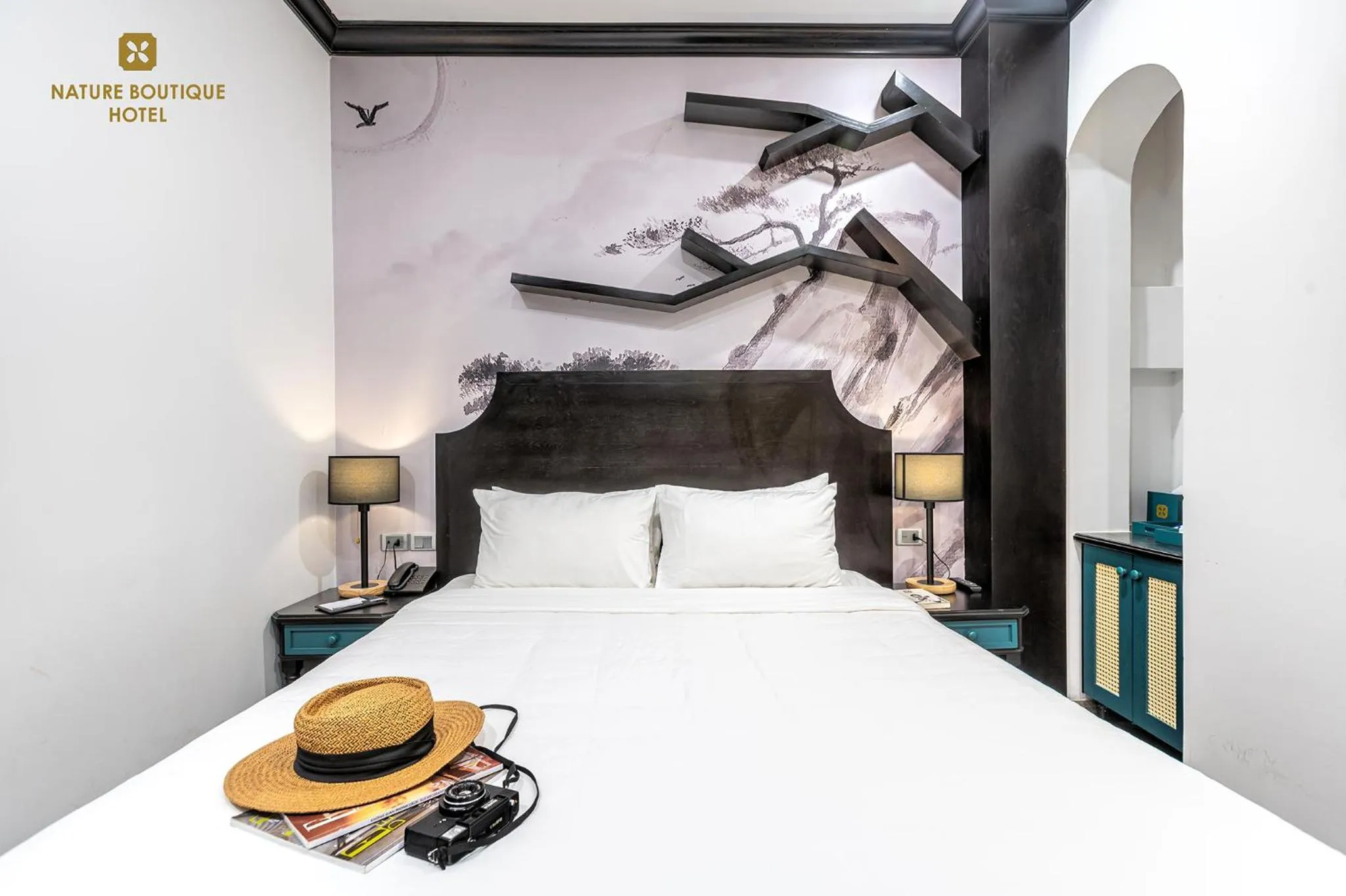 Bedroom, Bed in Nature Boutique Hotel - Nguyen Thi Nghia