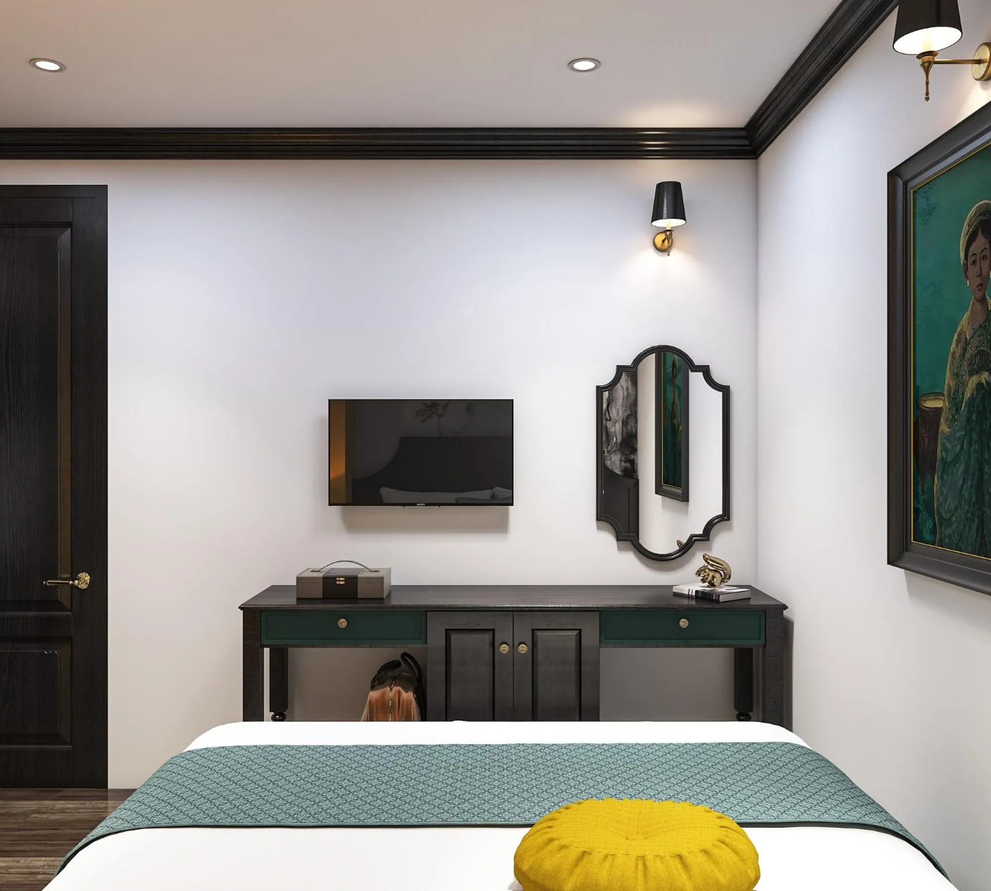 Bedroom, Bed in Nature Boutique Hotel - Nguyen Thi Nghia