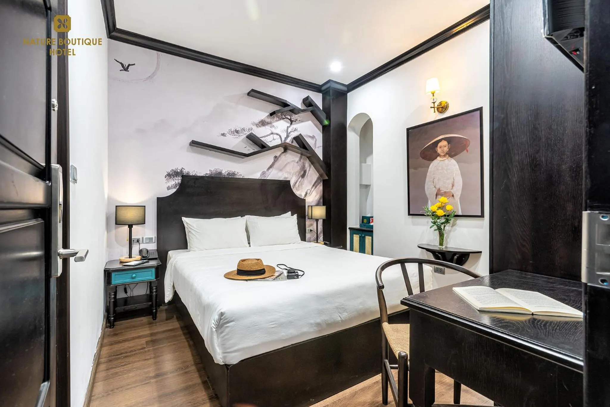 Bedroom, Bed in Nature Boutique Hotel - Nguyen Thi Nghia