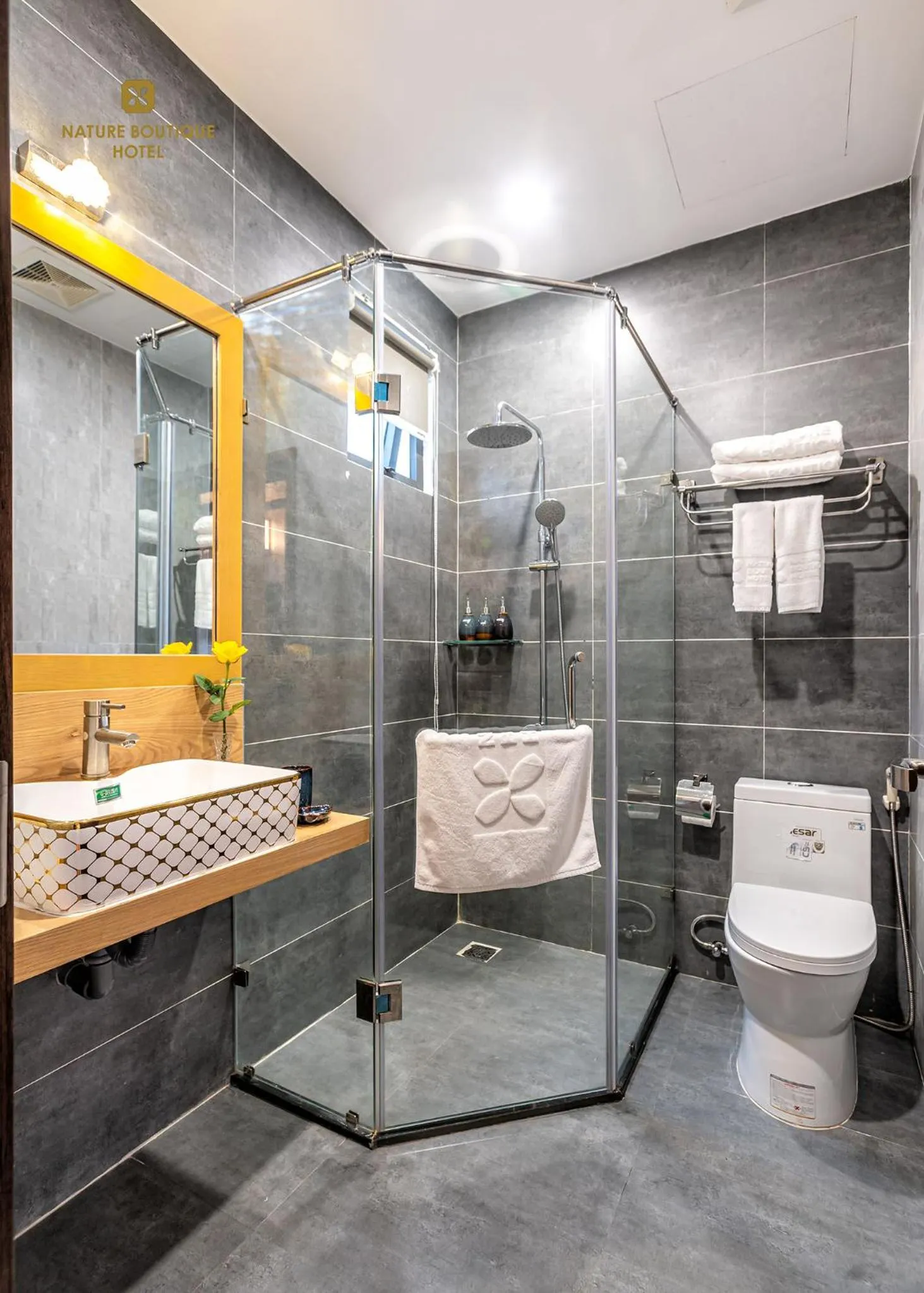 Bathroom in Nature Boutique Hotel - Nguyen Thi Nghia