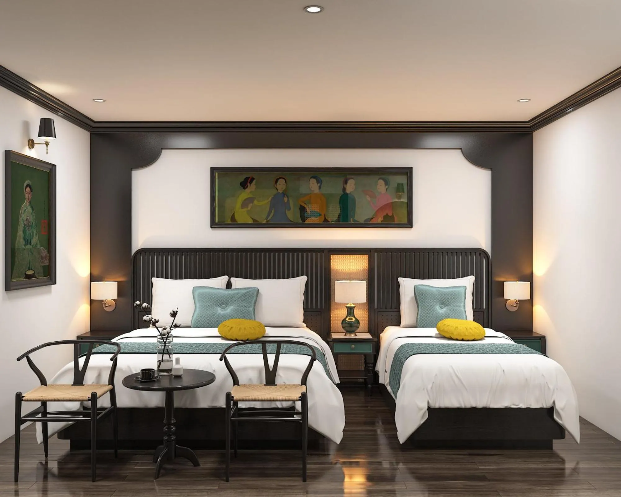 Bedroom, Bed in Nature Boutique Hotel - Nguyen Thi Nghia