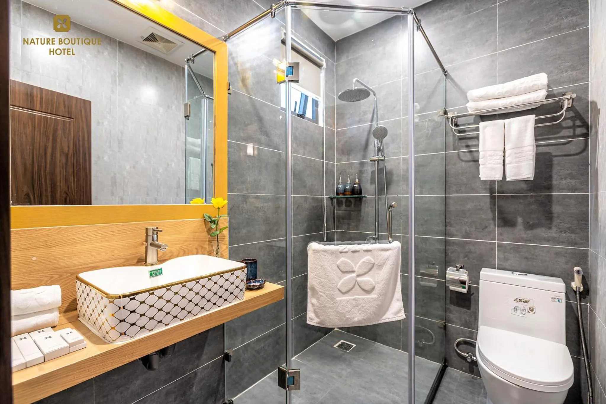 Bathroom in Nature Boutique Hotel - Nguyen Thi Nghia