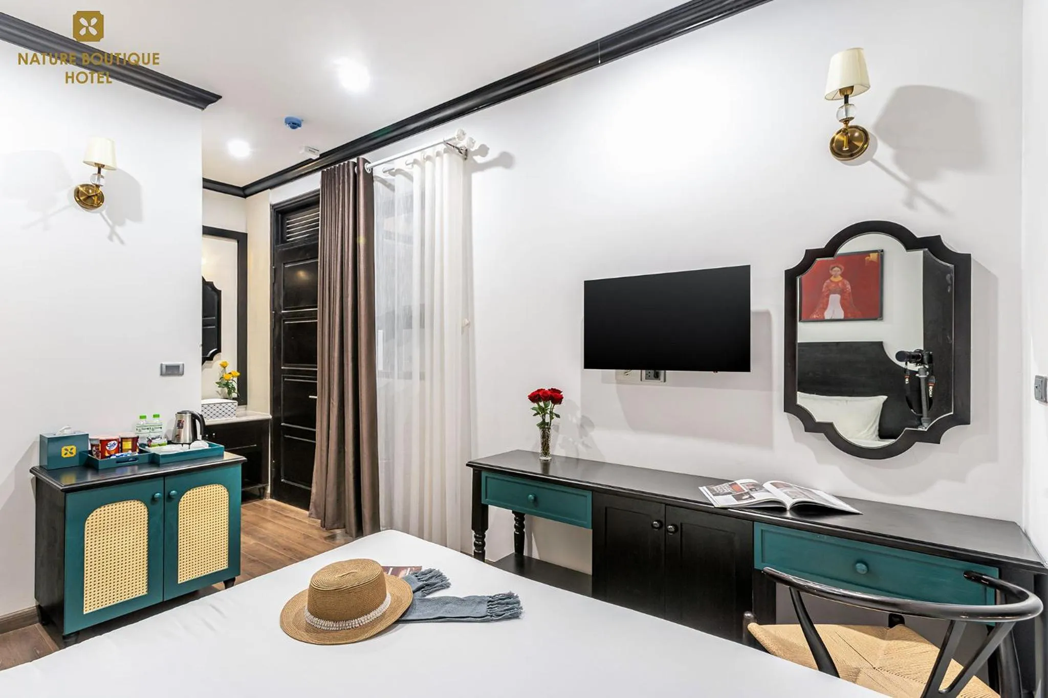 hair dresser, Bed in Nature Boutique Hotel - Nguyen Thi Nghia