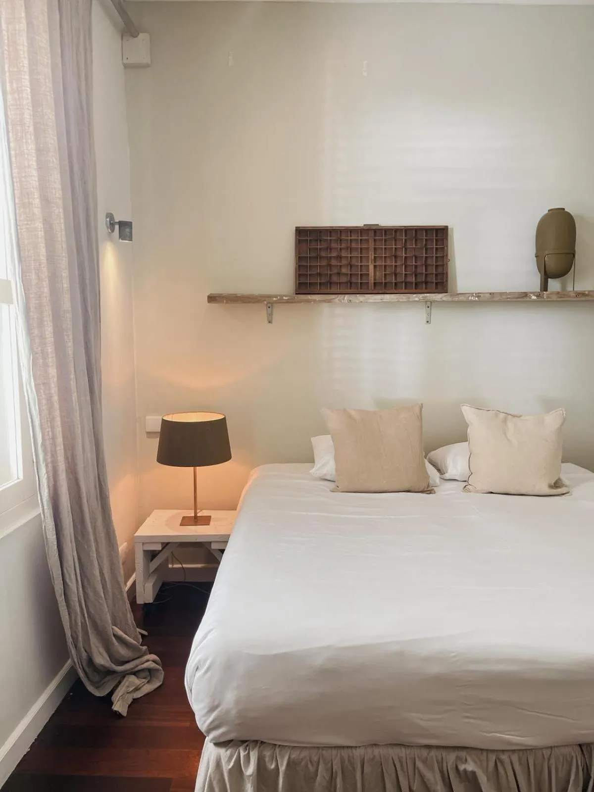 Bedroom, Bed in BijBlauw