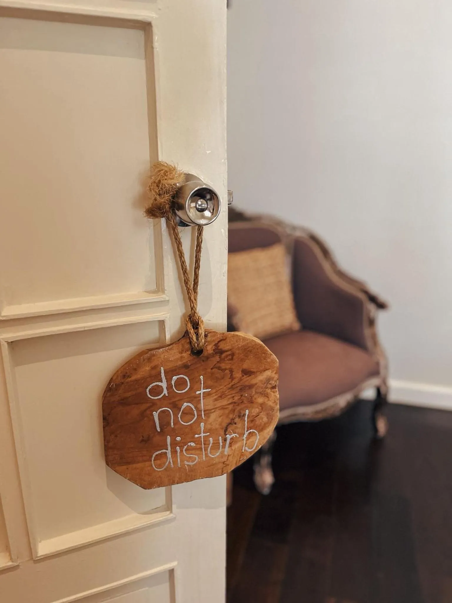 Living room in BijBlauw