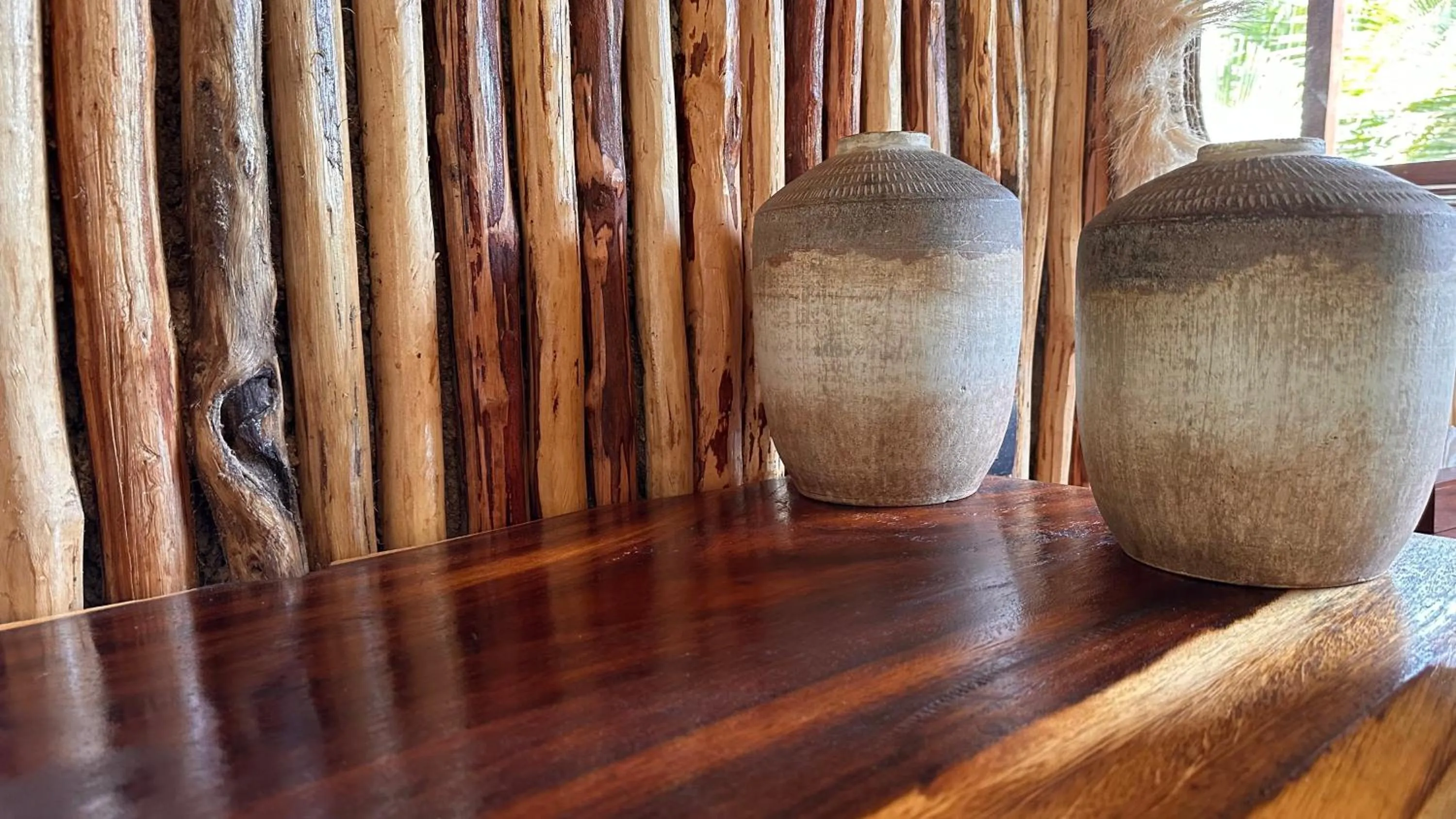 Decorative detail in Orchid House Tulum Beach