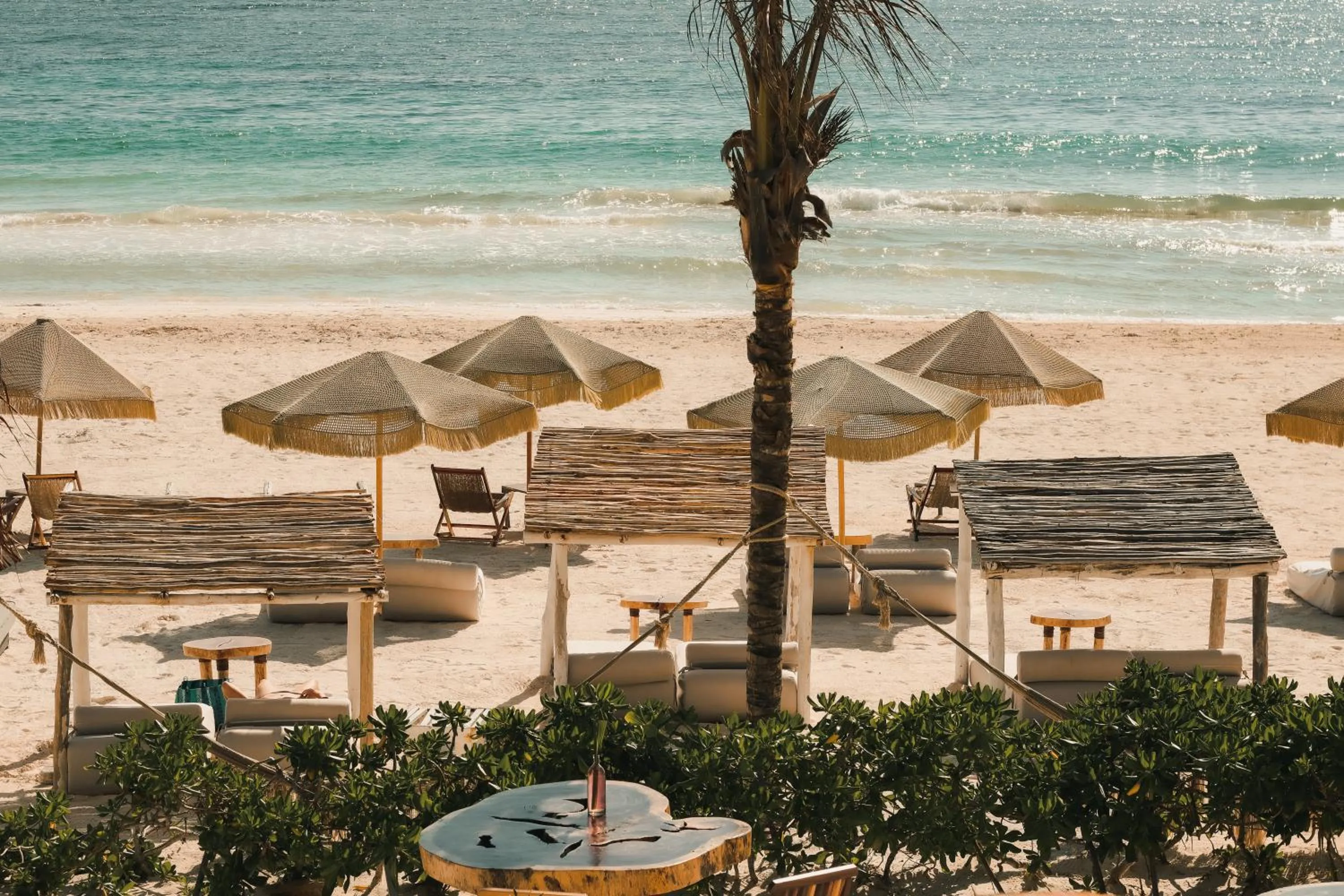 Beach in Orchid House Tulum Beach