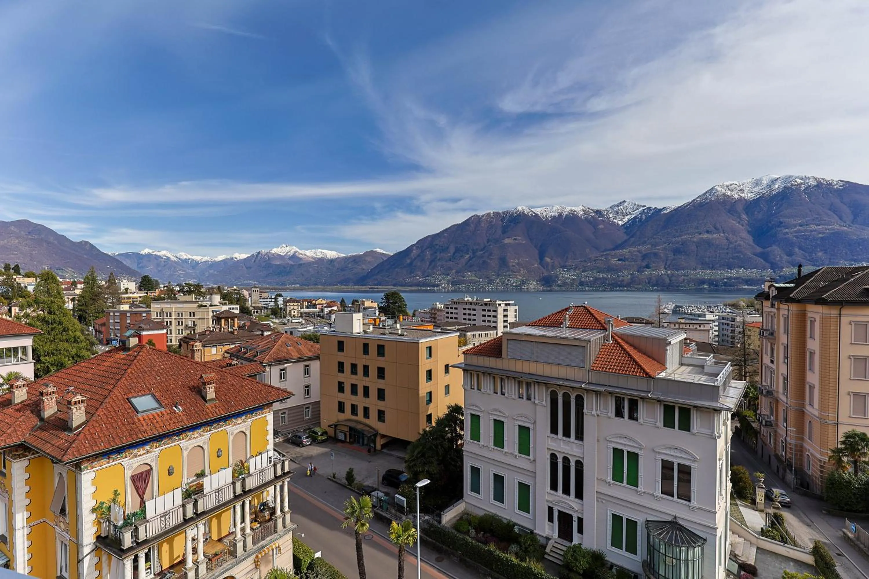 Lake view in Hotel Muralto Locarno