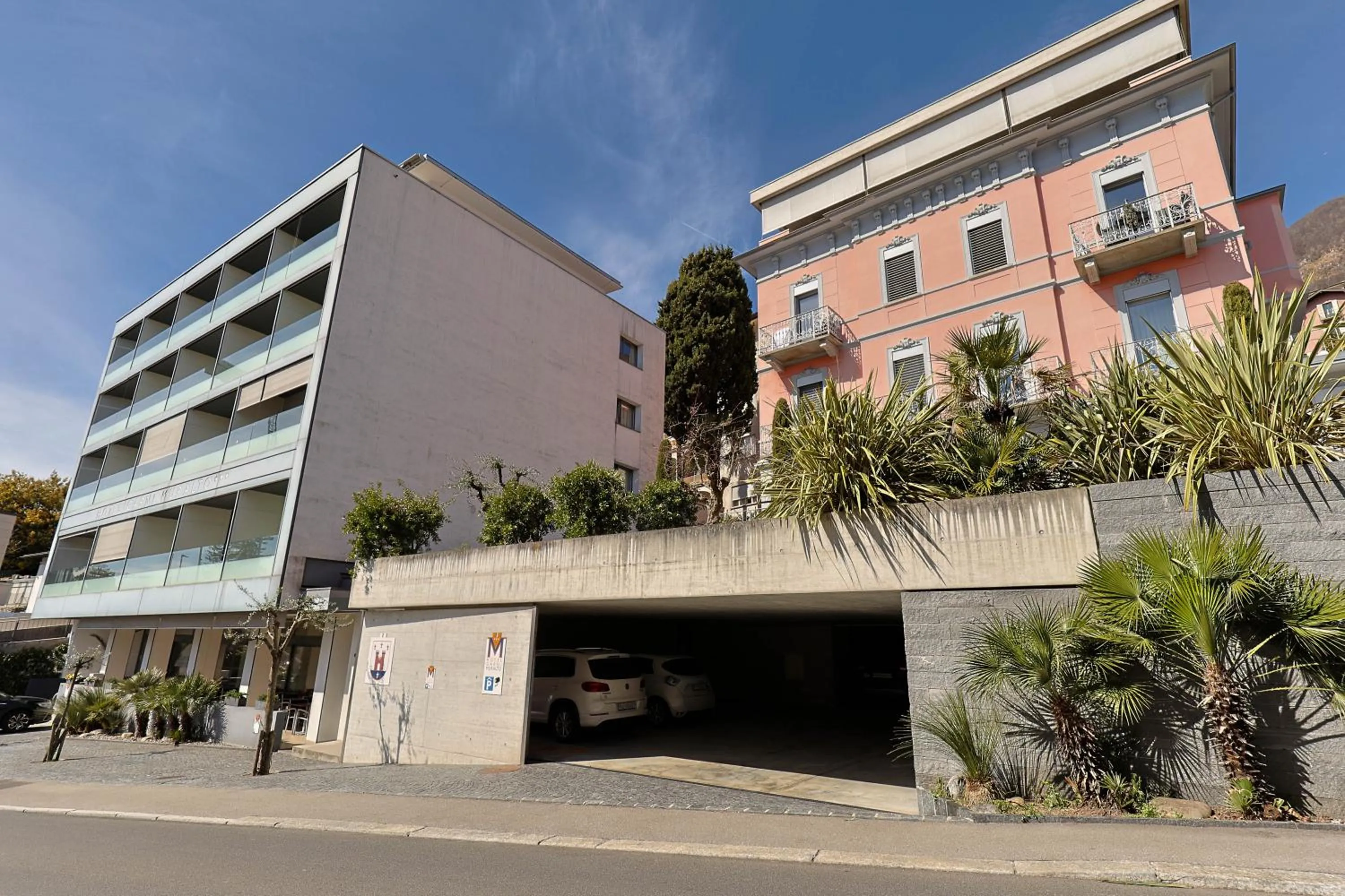 Property building in Hotel Muralto Locarno