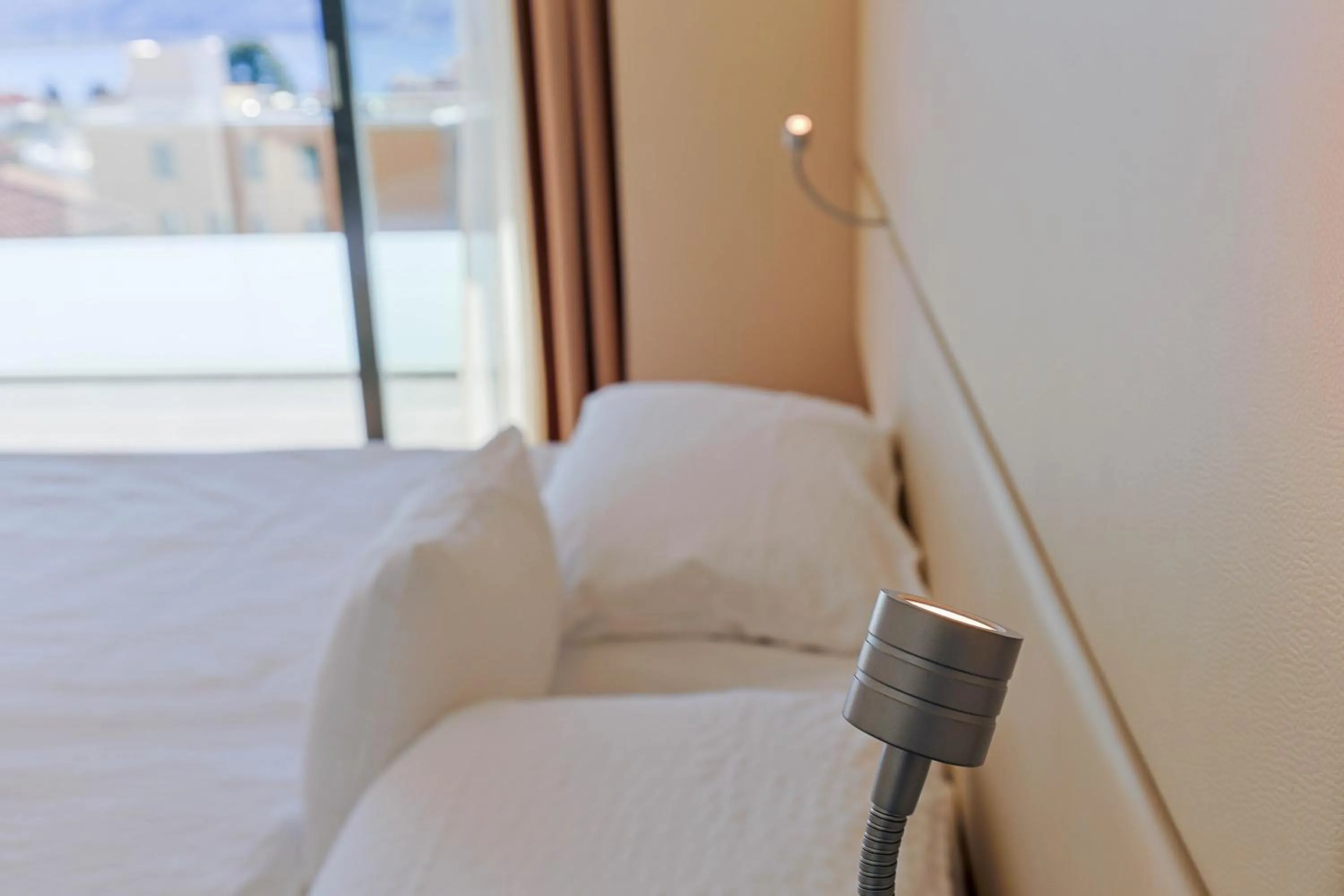 Bed in Hotel Muralto Locarno