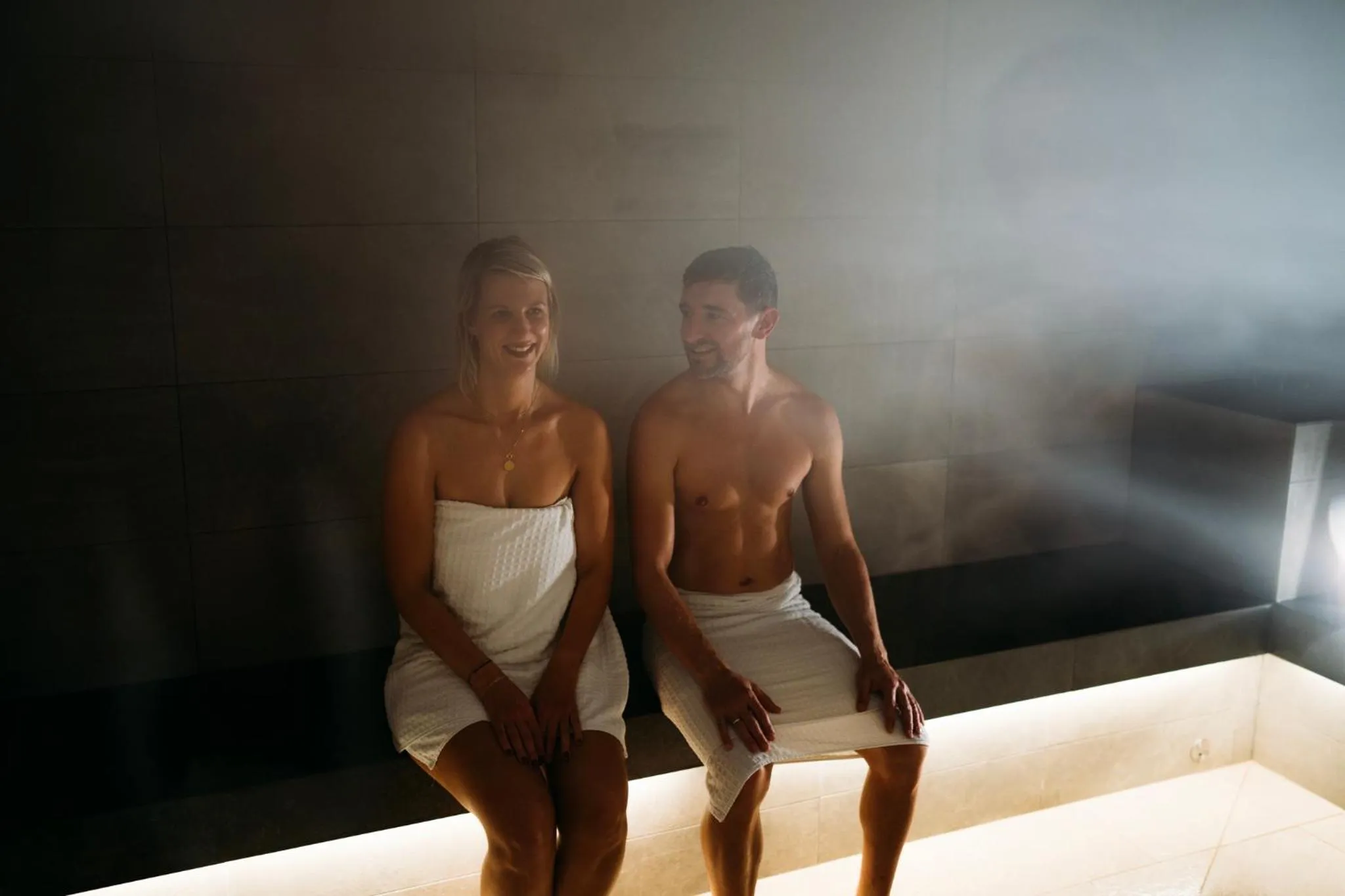 Steam room in Hotel Trattlerhof
