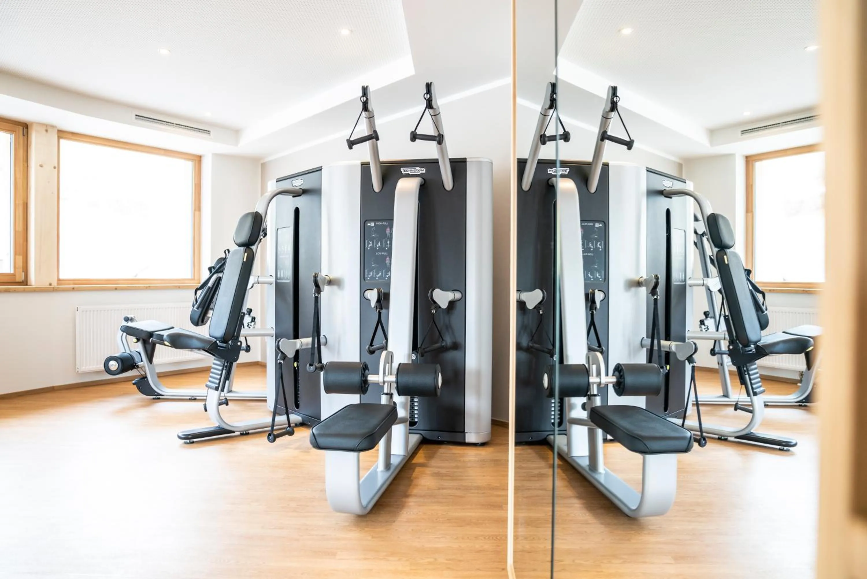 Fitness centre/facilities in Hotel Trattlerhof