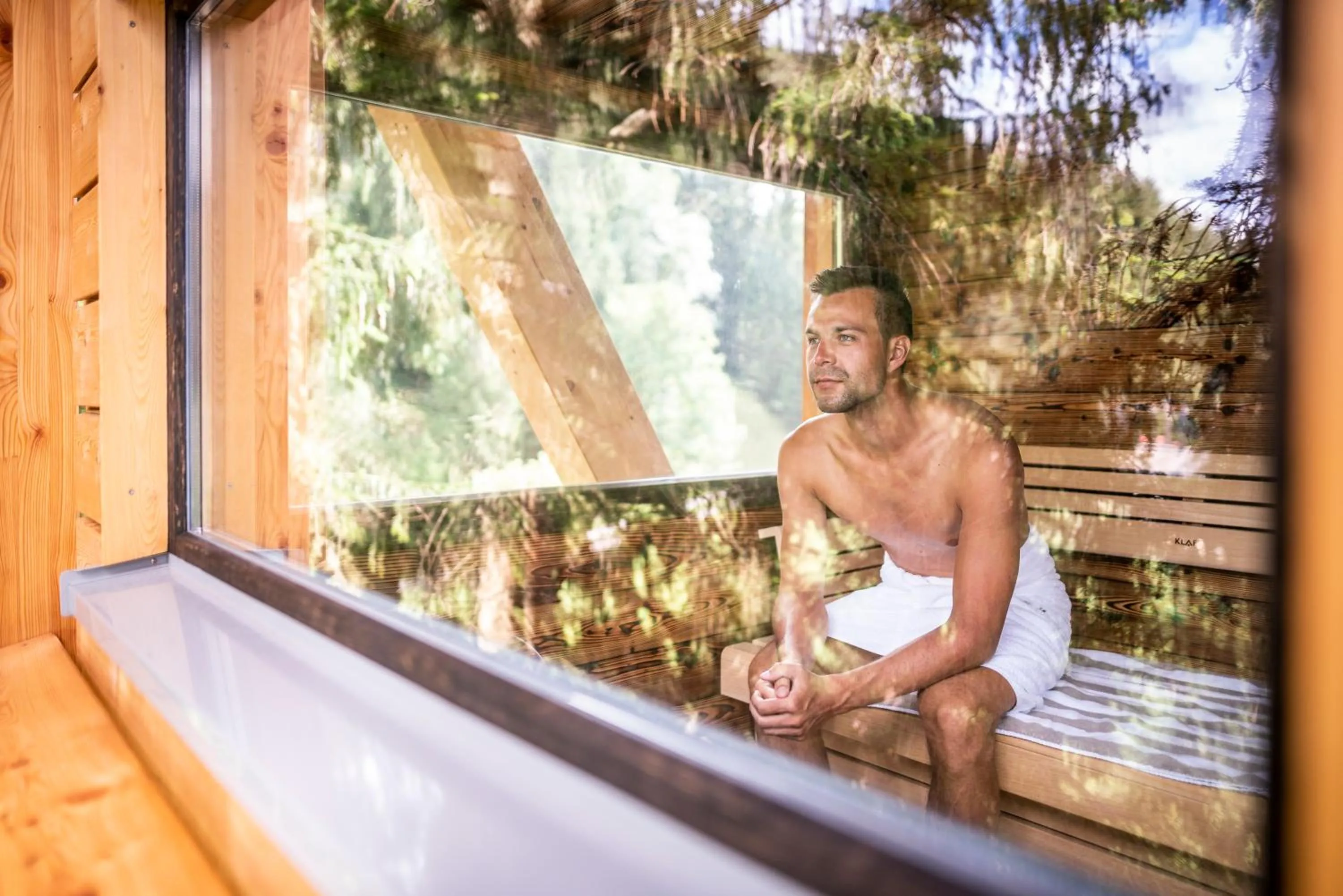 Sauna in Hotel Trattlerhof