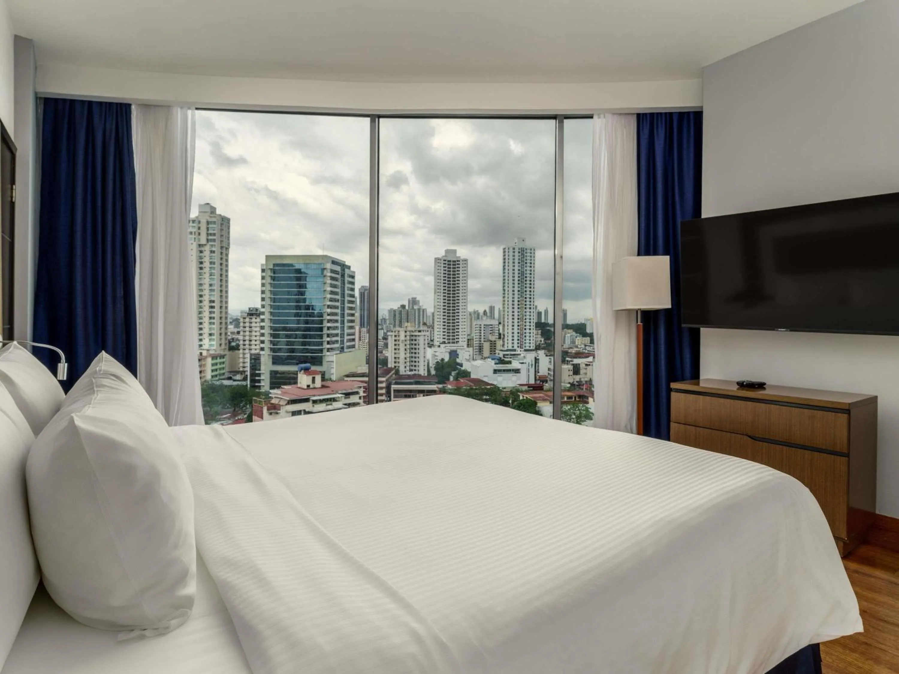 Photo of the whole room, Bed in Novotel Panama City