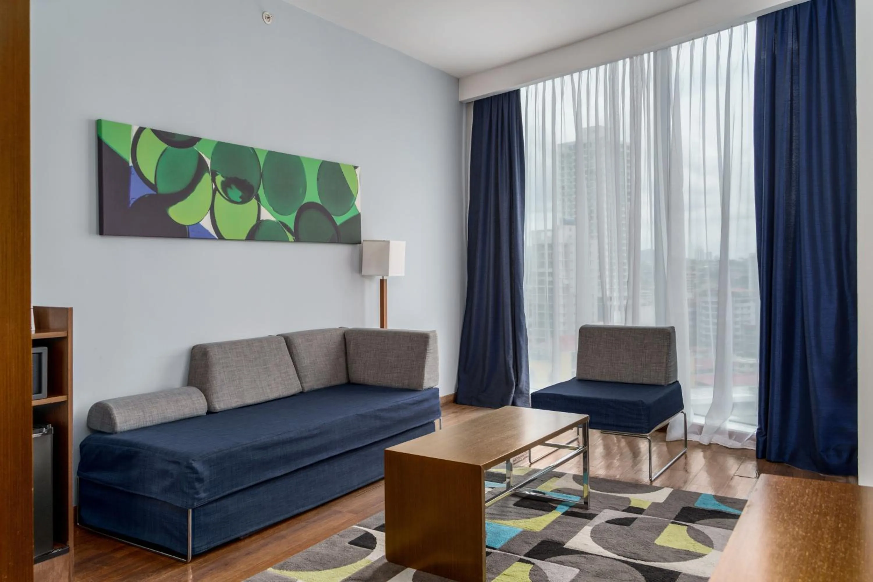 Living room in Novotel Panama City