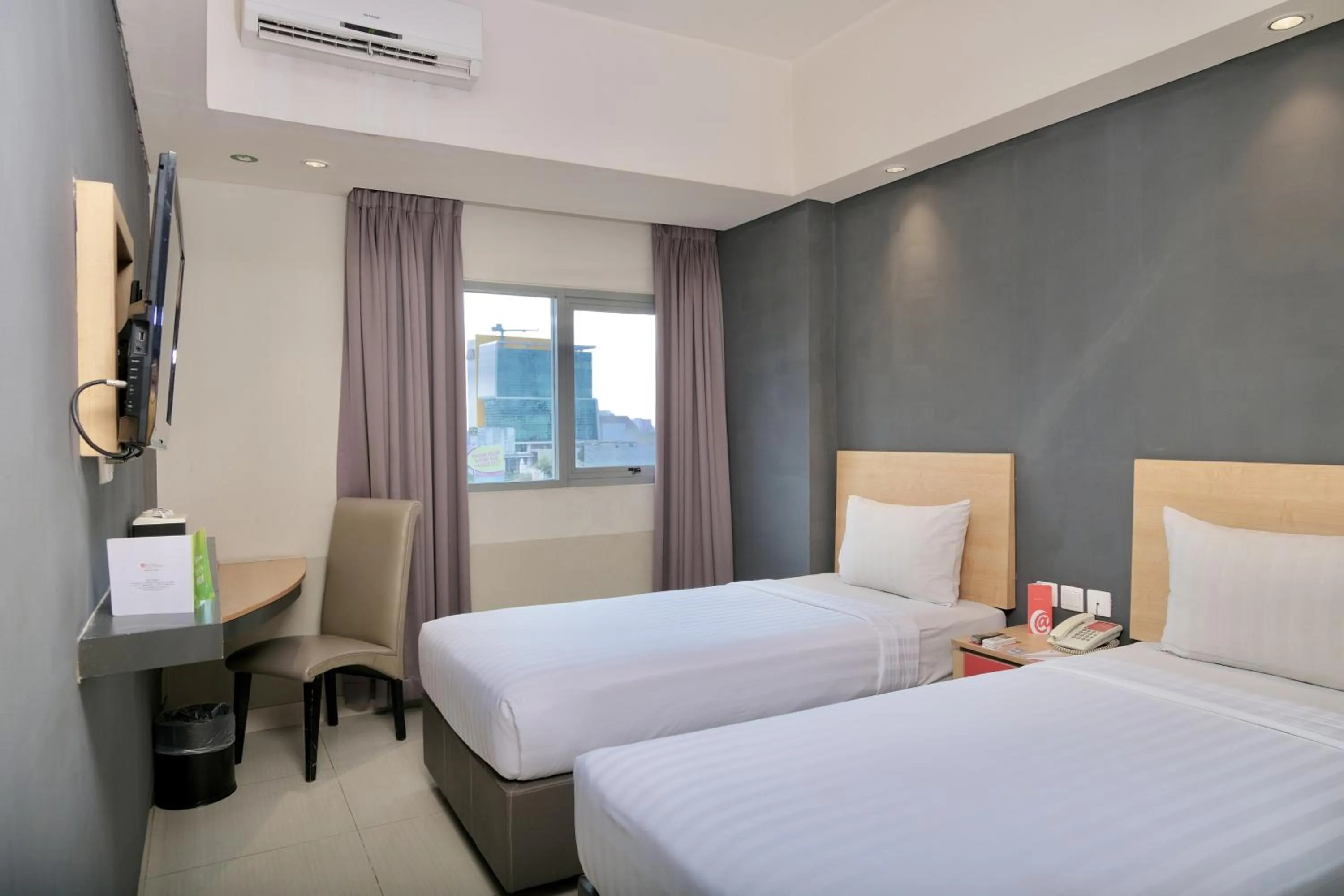 Bedroom, Bed in @Hom Semarang Simpang Lima