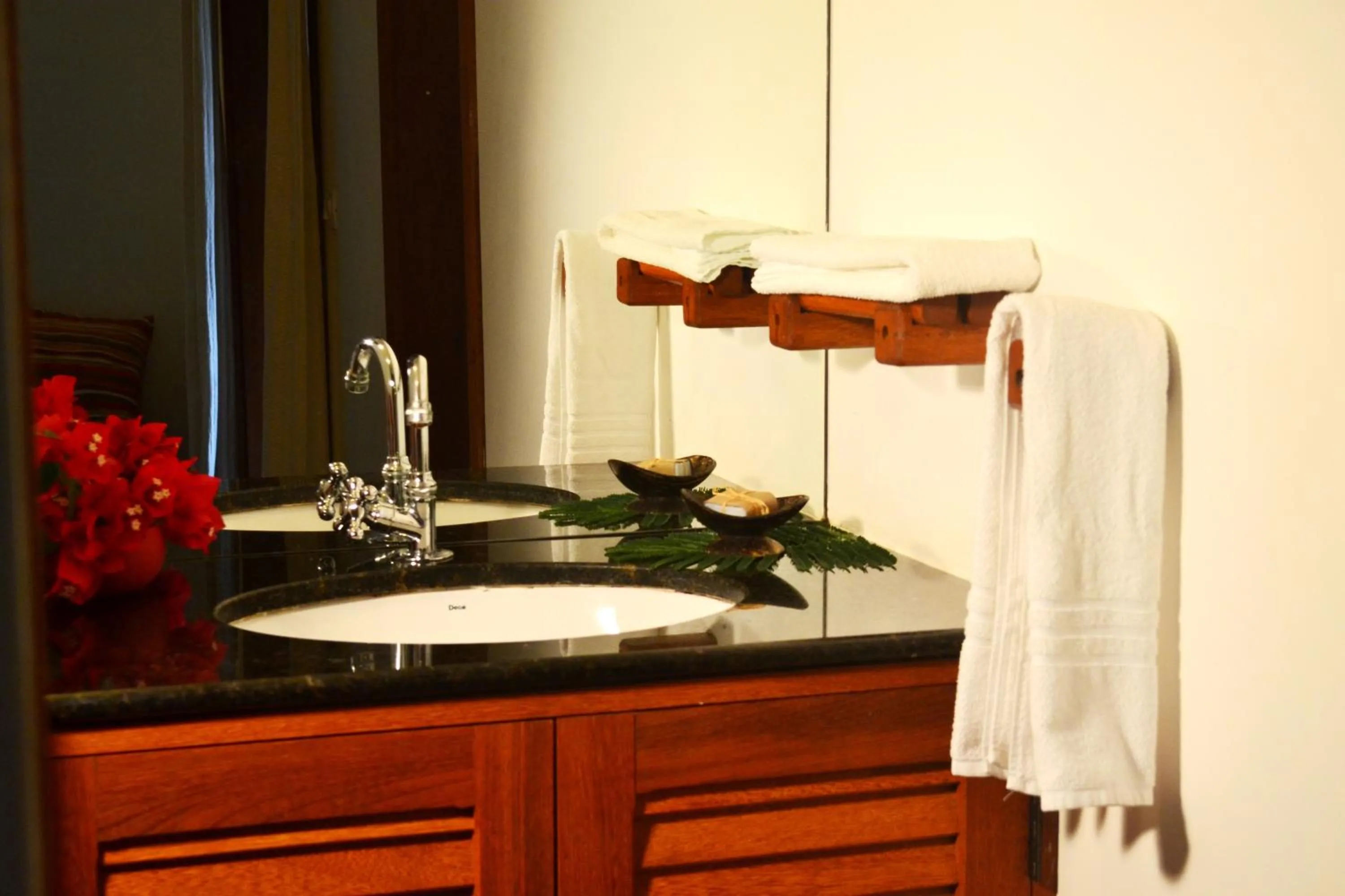 Toilet in Pousada Vila Araticum