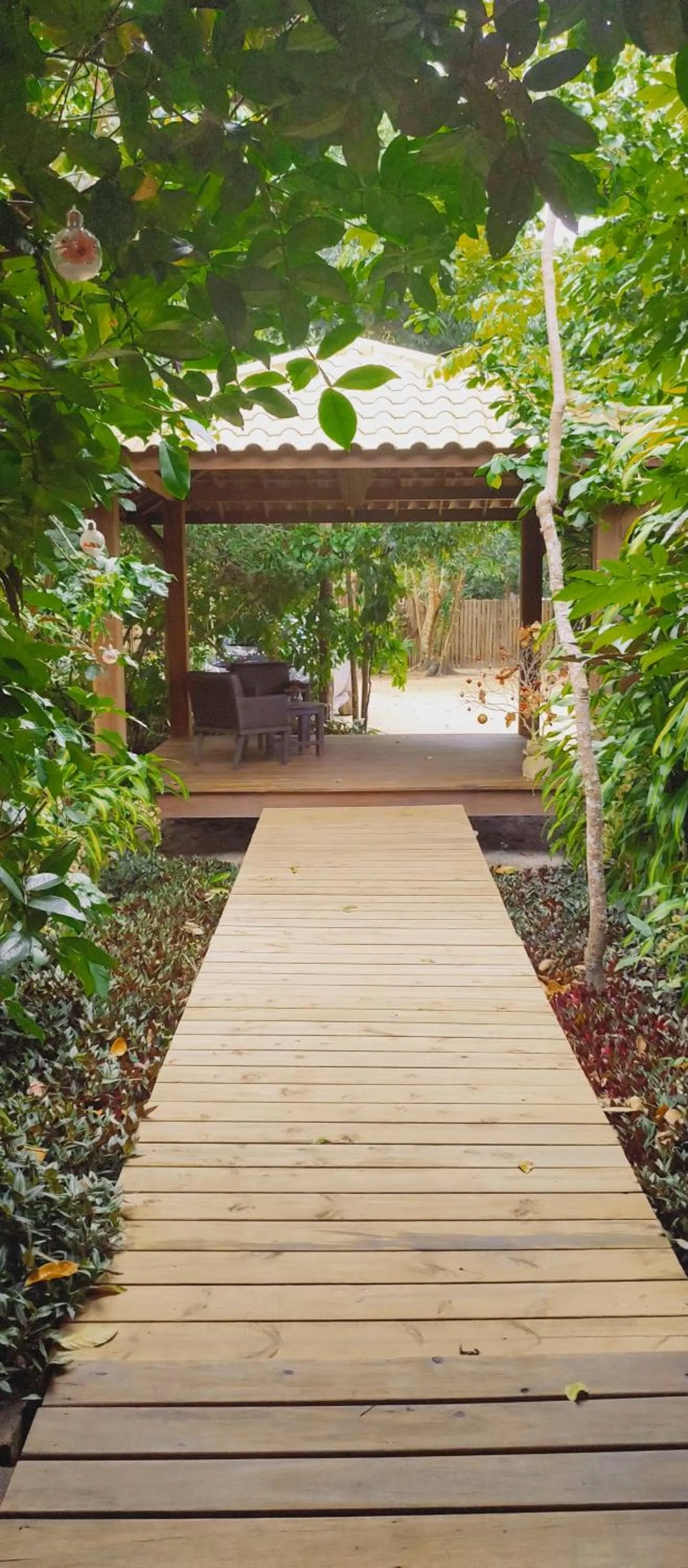 Lobby or reception in Pousada Vila Araticum