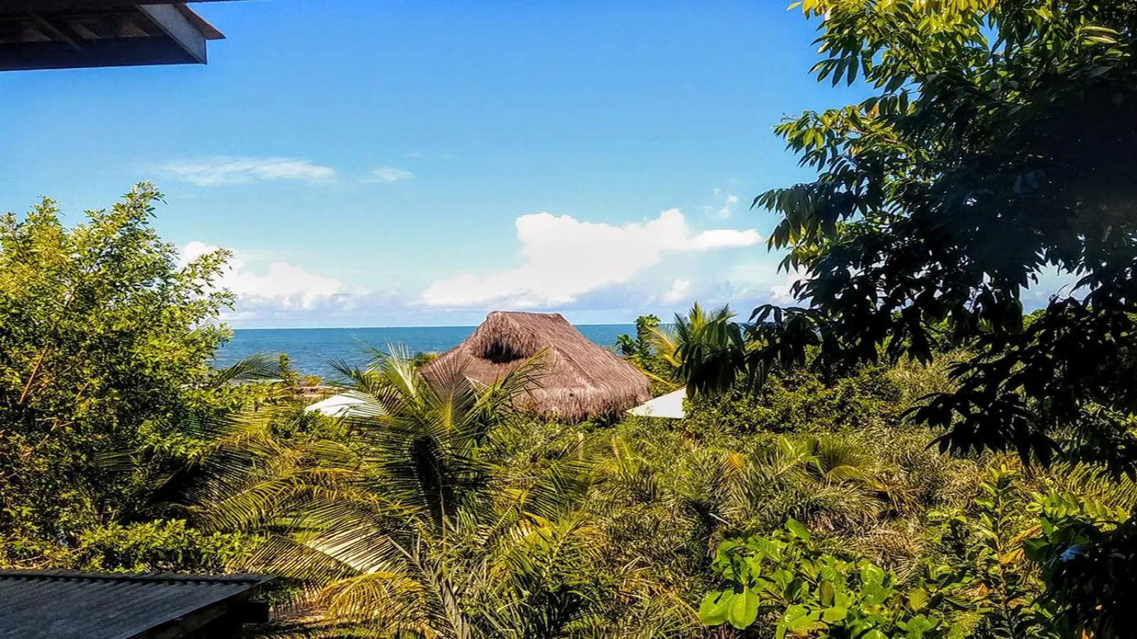 Sea view in Pousada Vila Araticum