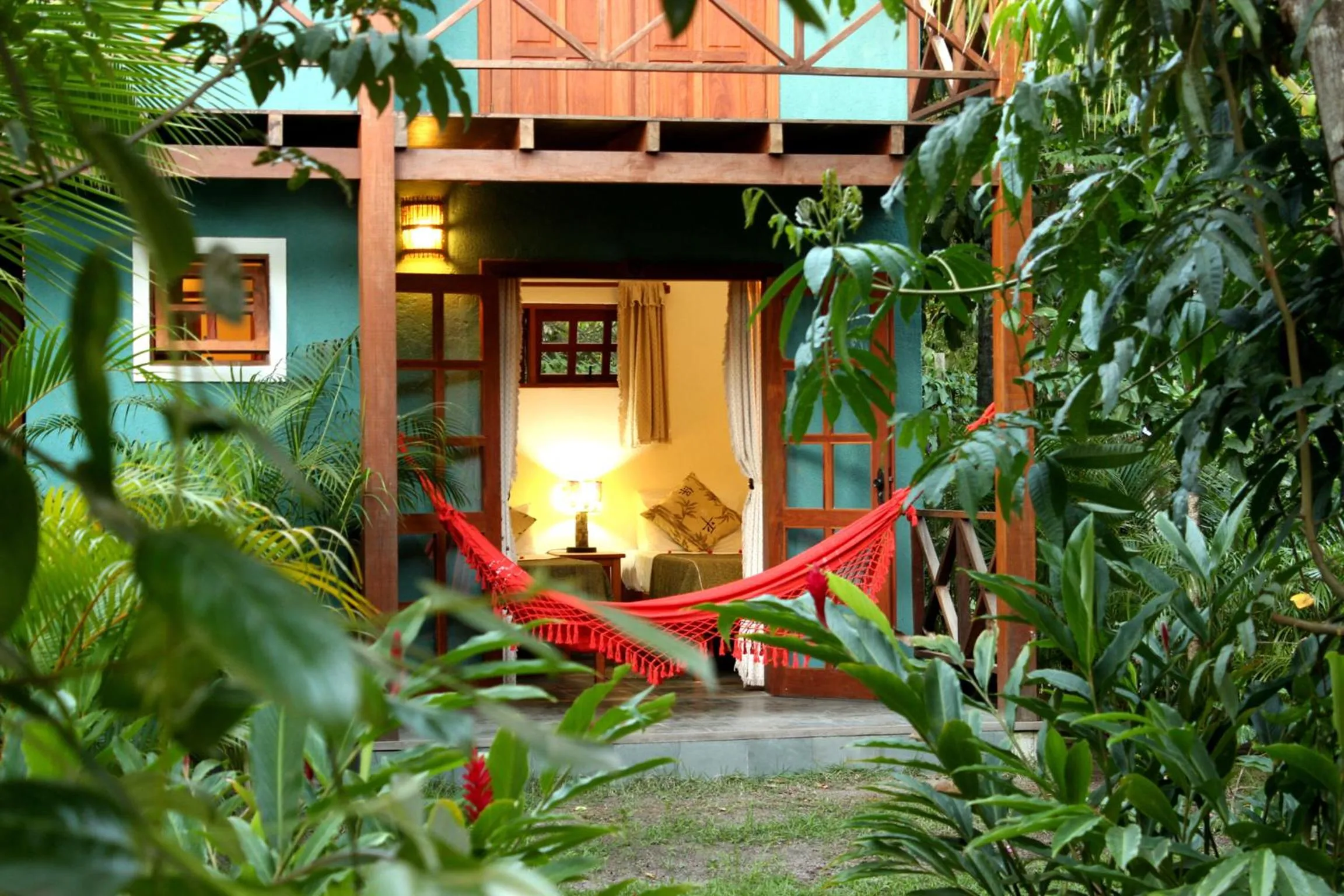 Patio in Pousada Vila Araticum