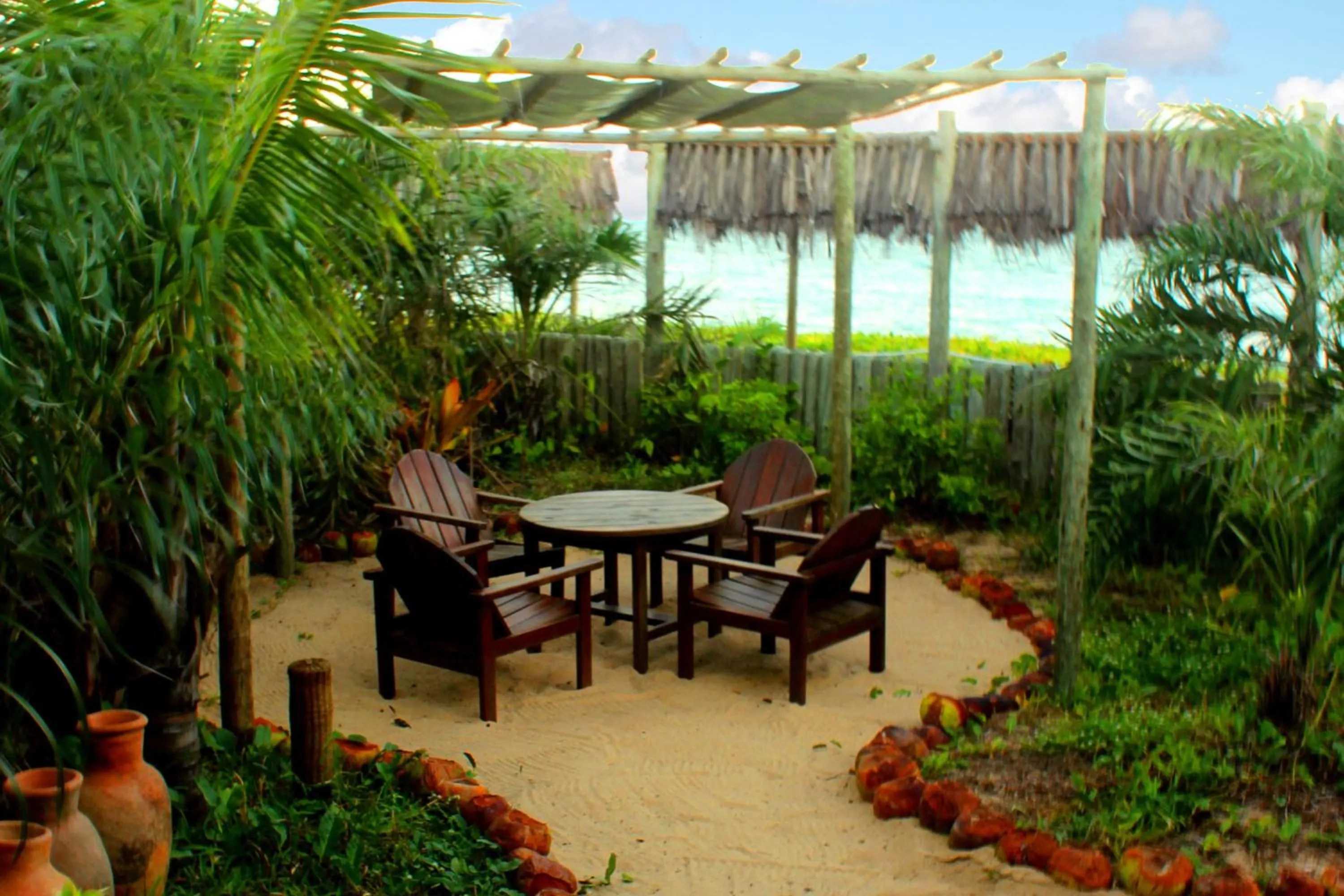 Garden in Pousada Vila Araticum