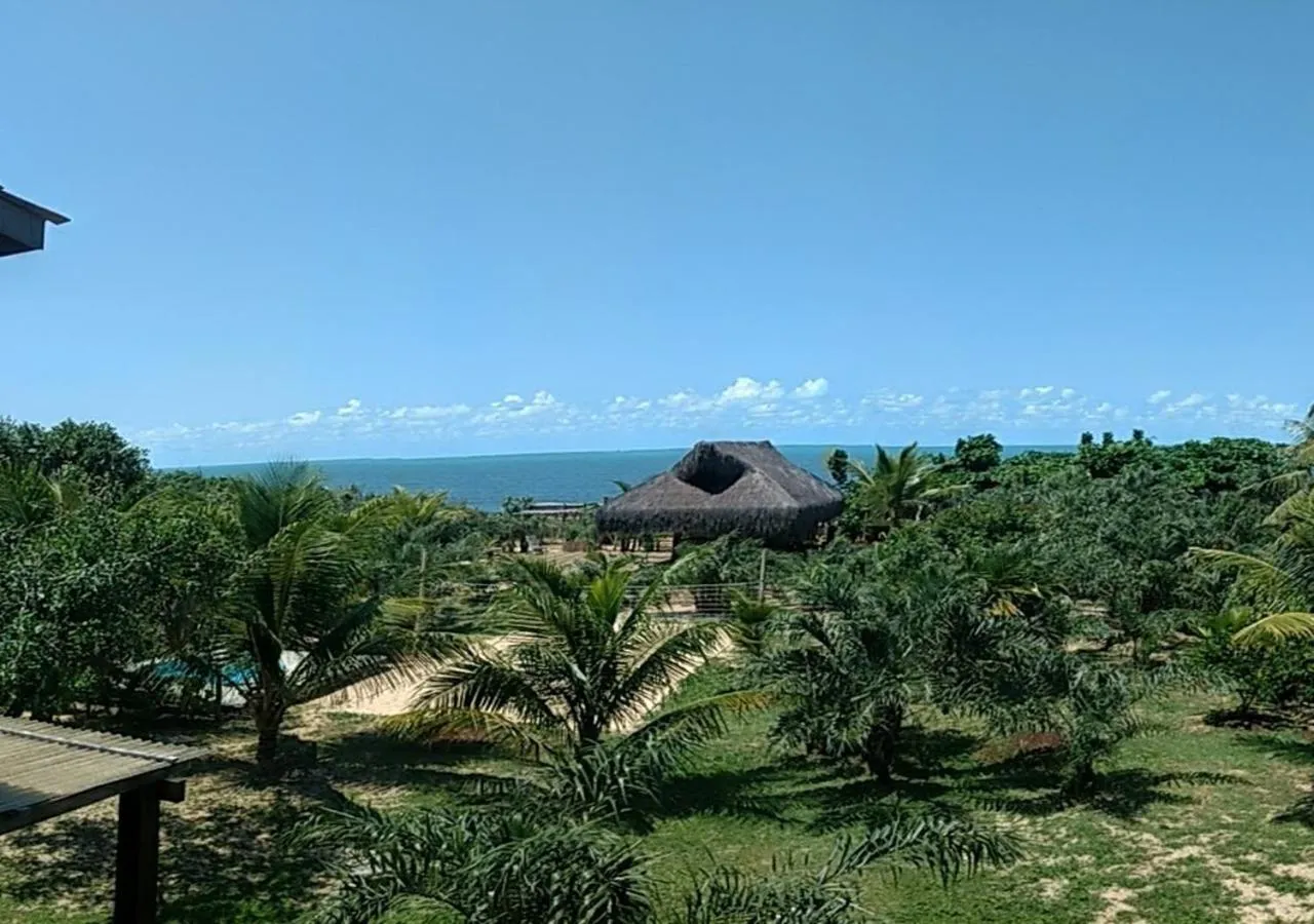 Balcony/Terrace in Pousada Vila Araticum