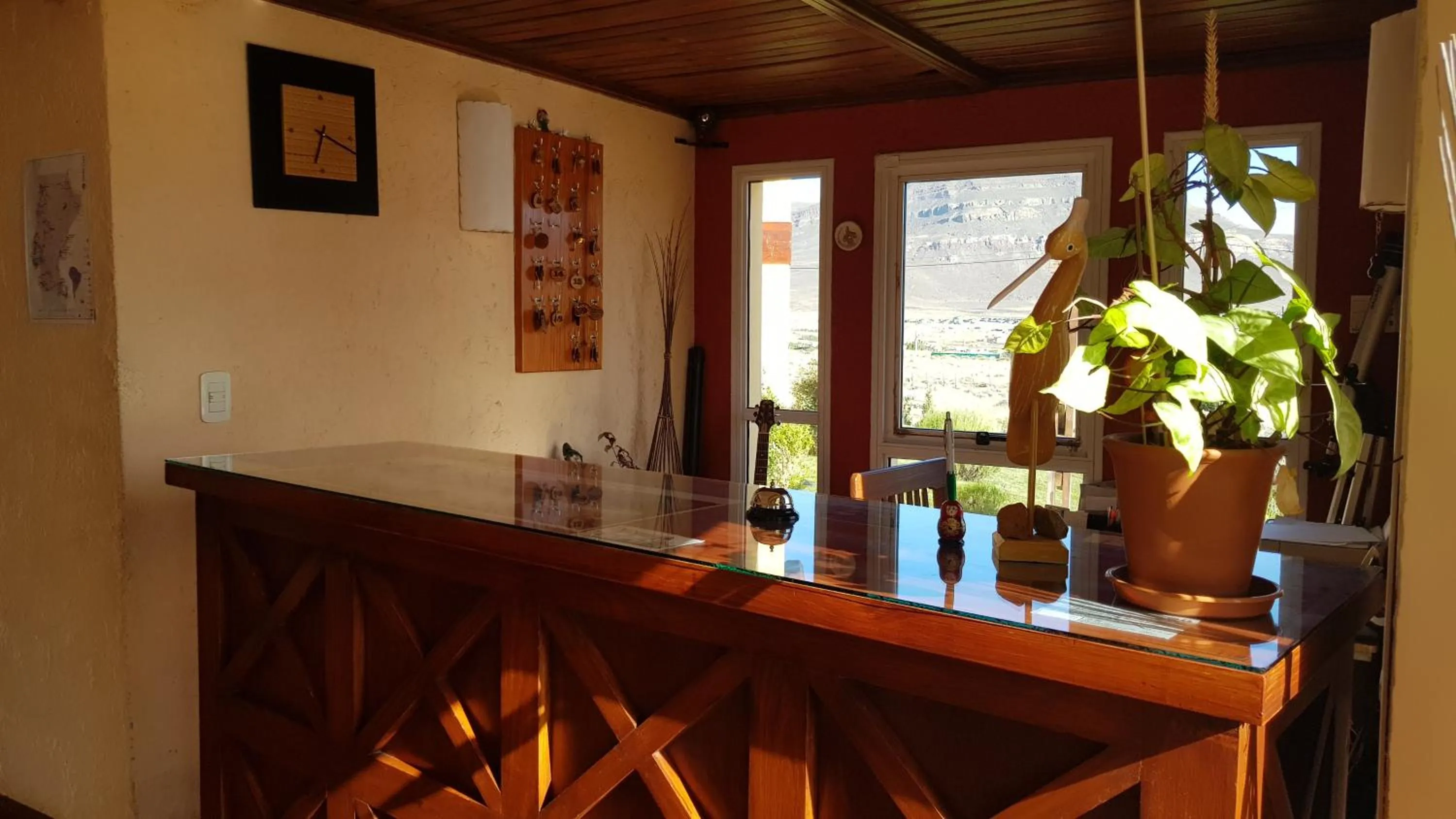 Lobby or reception in Fuerte Calafate Hotel Panorámico