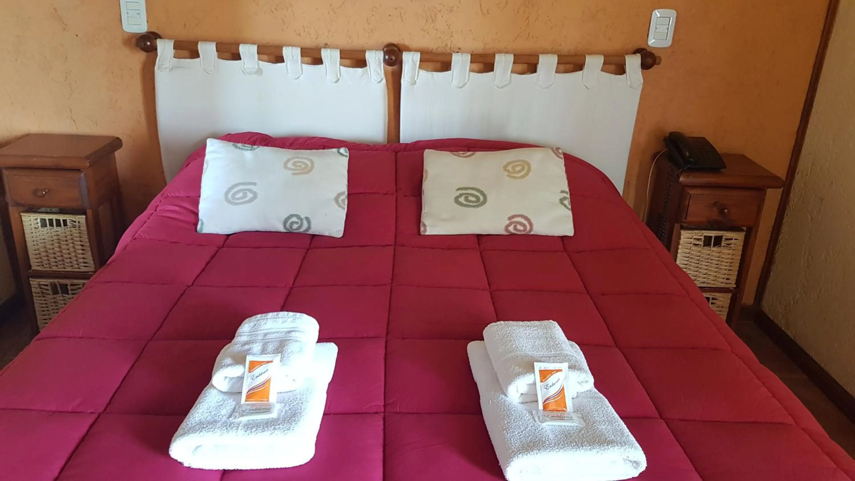 Bed in Fuerte Calafate Hotel Panorámico