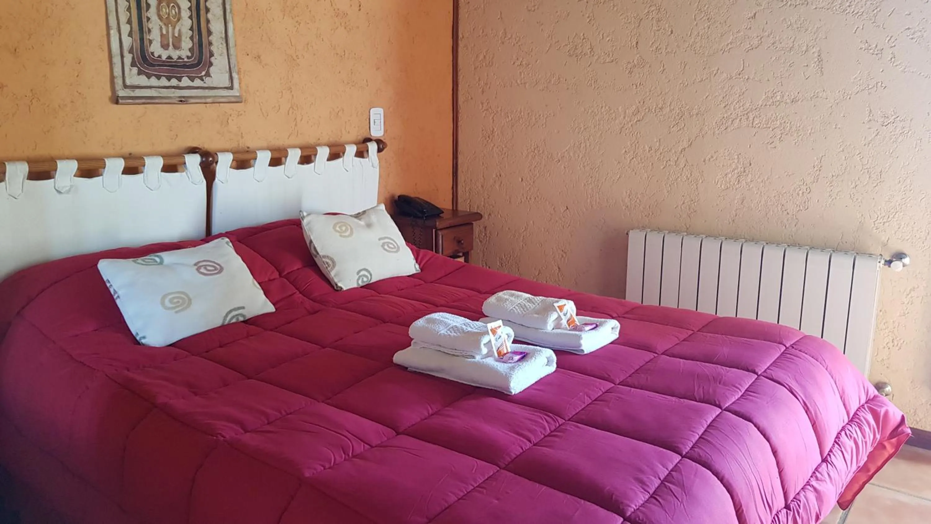 Bed in Fuerte Calafate Hotel Panorámico