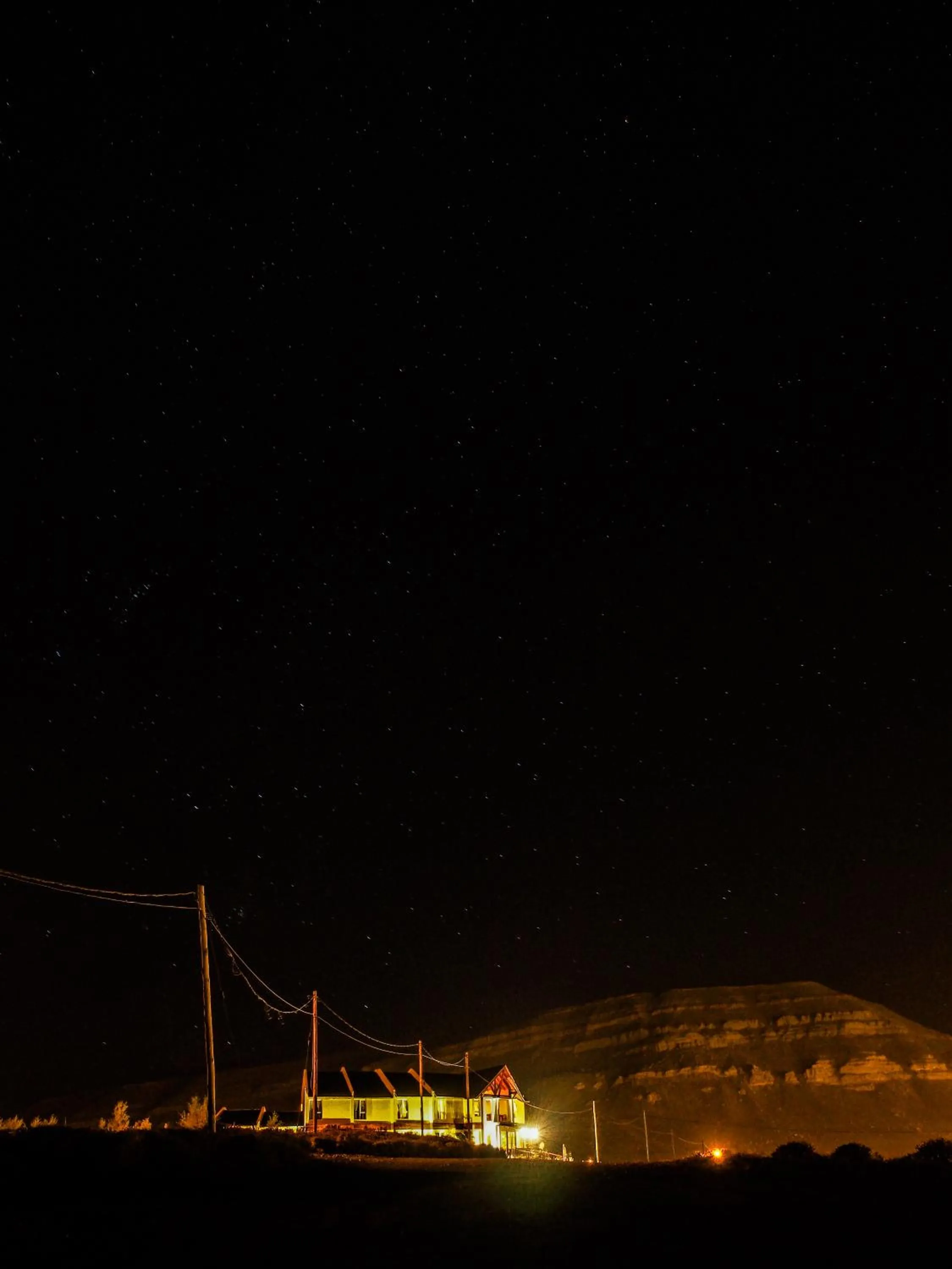 Mountain view in Fuerte Calafate Hotel Panorámico
