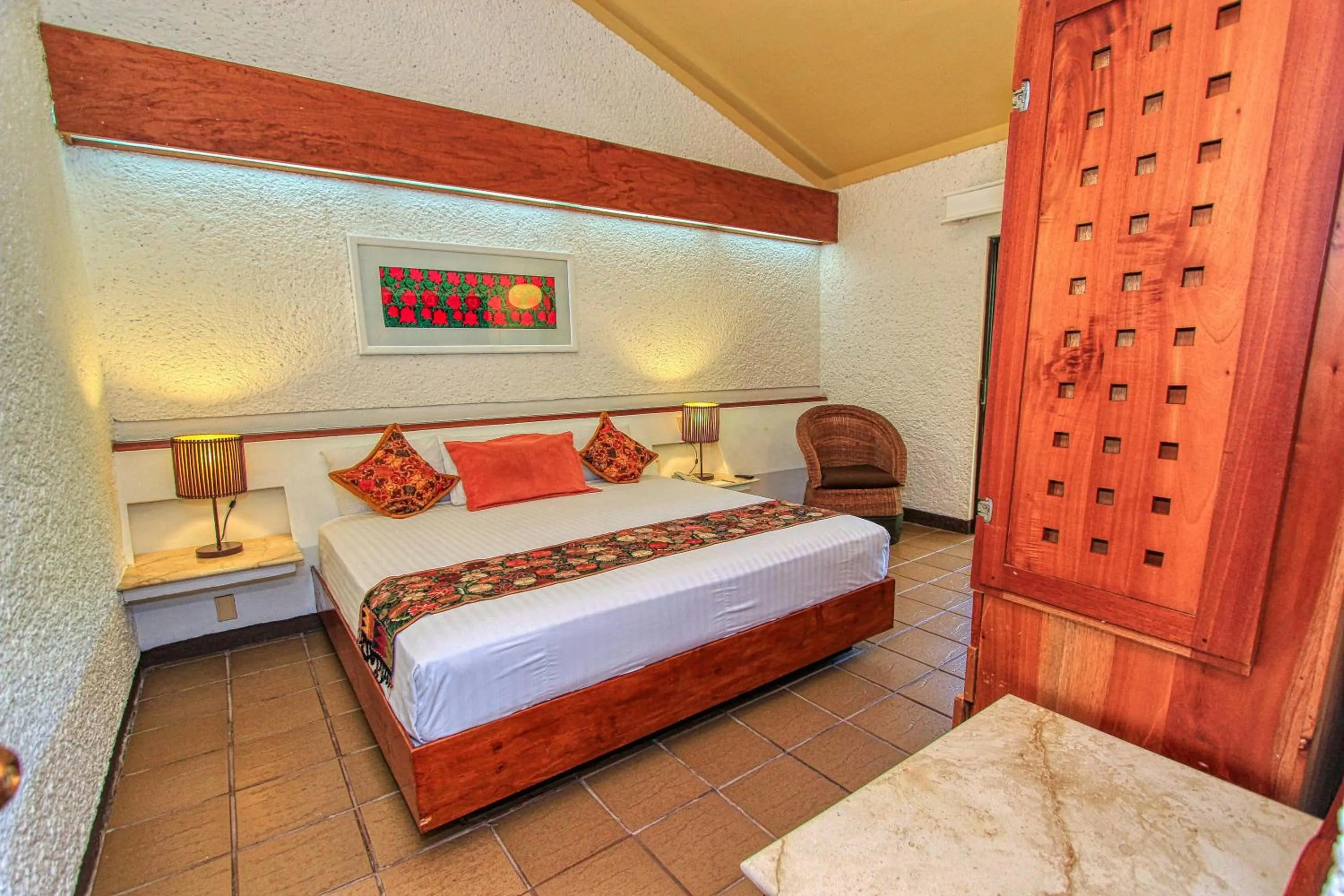 Photo of the whole room, Bed in Hotel Ciudad Real Palenque