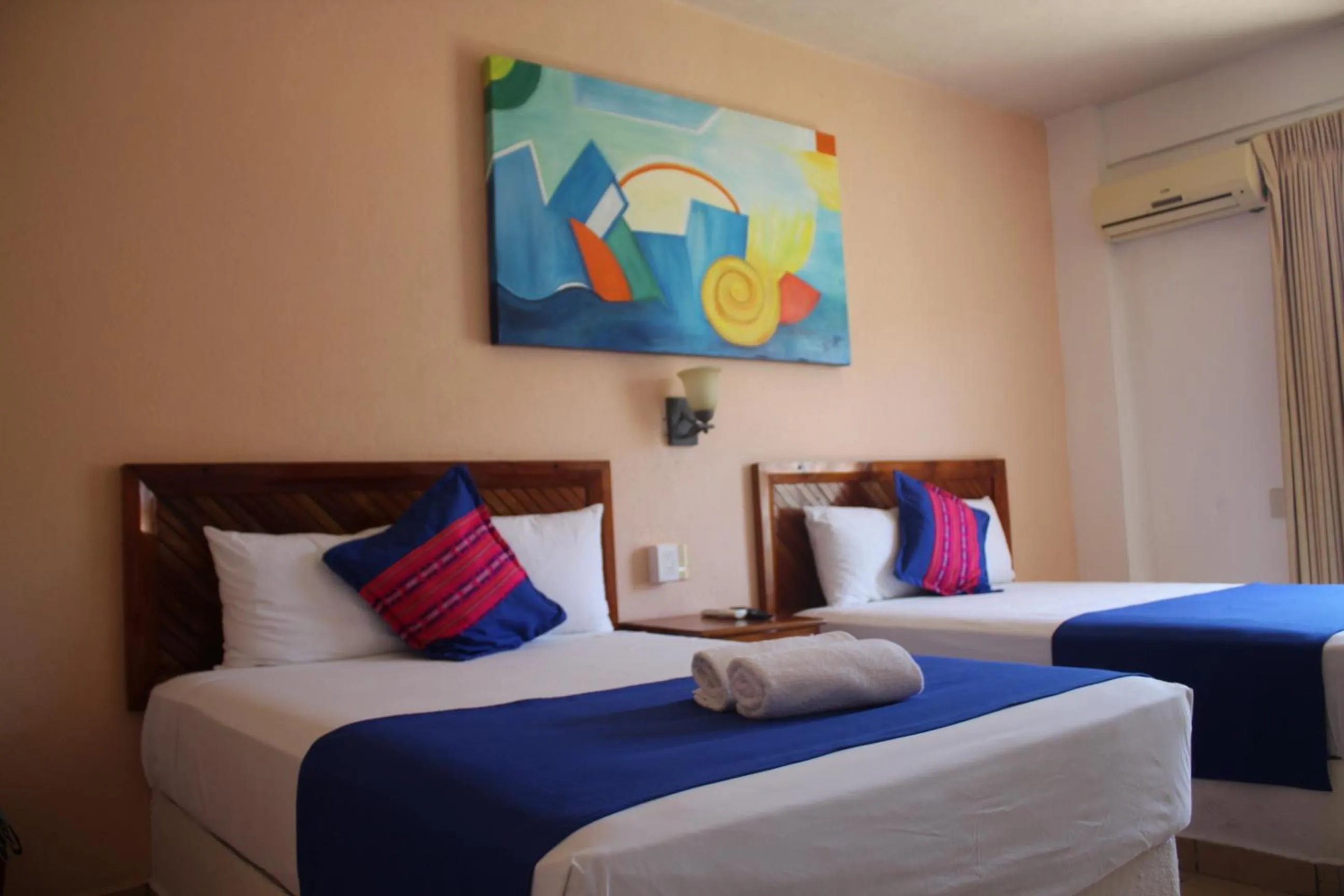 Bed in Hotel Arenas del Pacifico