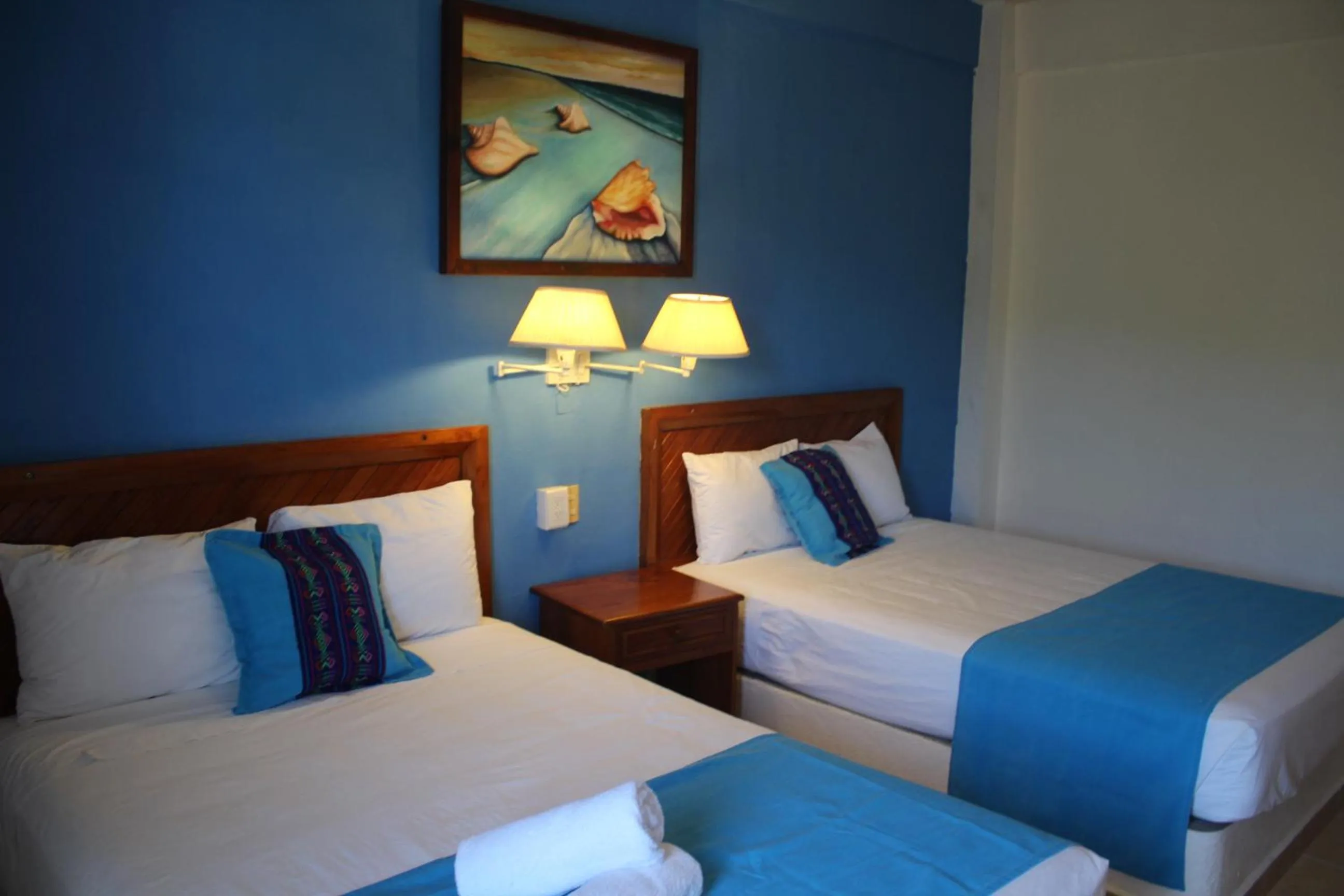 Bed in Hotel Arenas del Pacifico